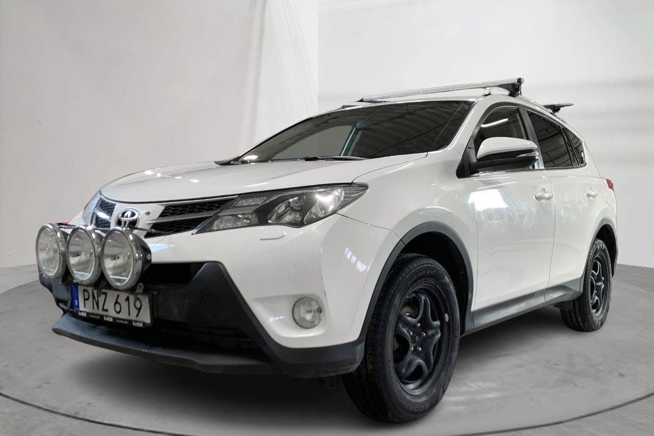Toyota RAV4 2.0 VVT-i (151hk) - 123 550 km - Manual - white - 2014