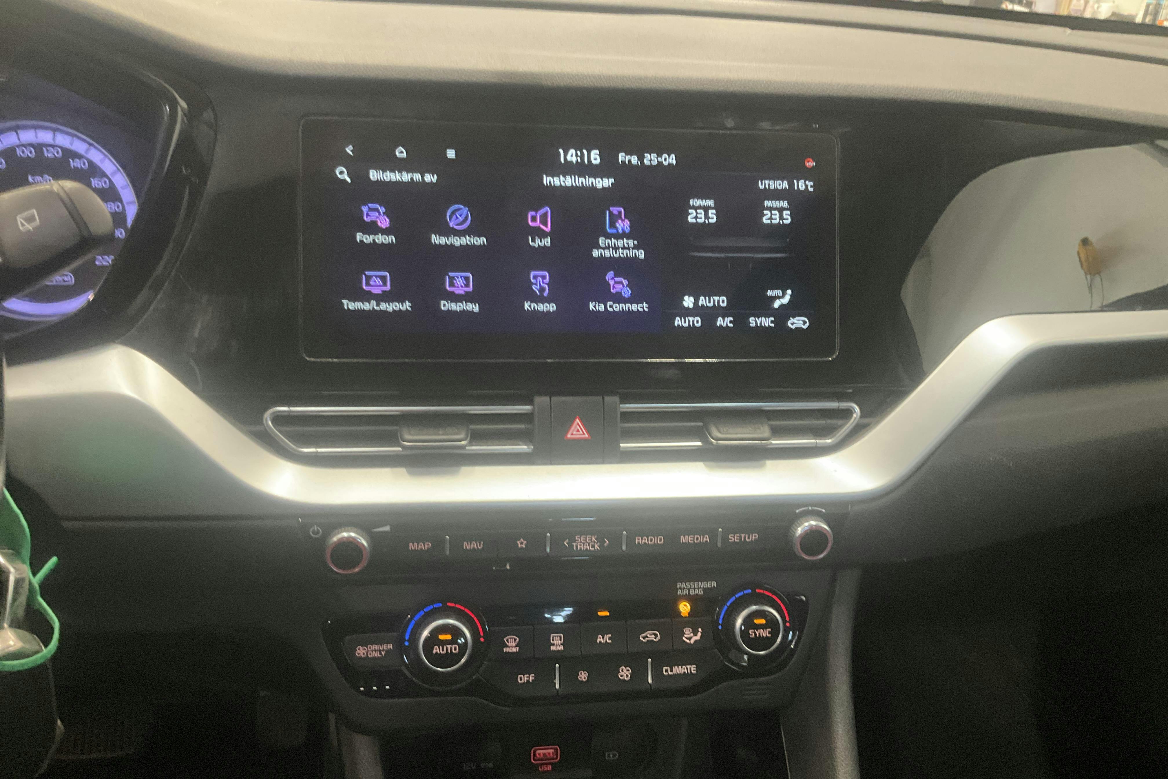 KIA Niro Hybrid 1.6 (141hk) - 119 280 km - Automatic - gray - 2020
