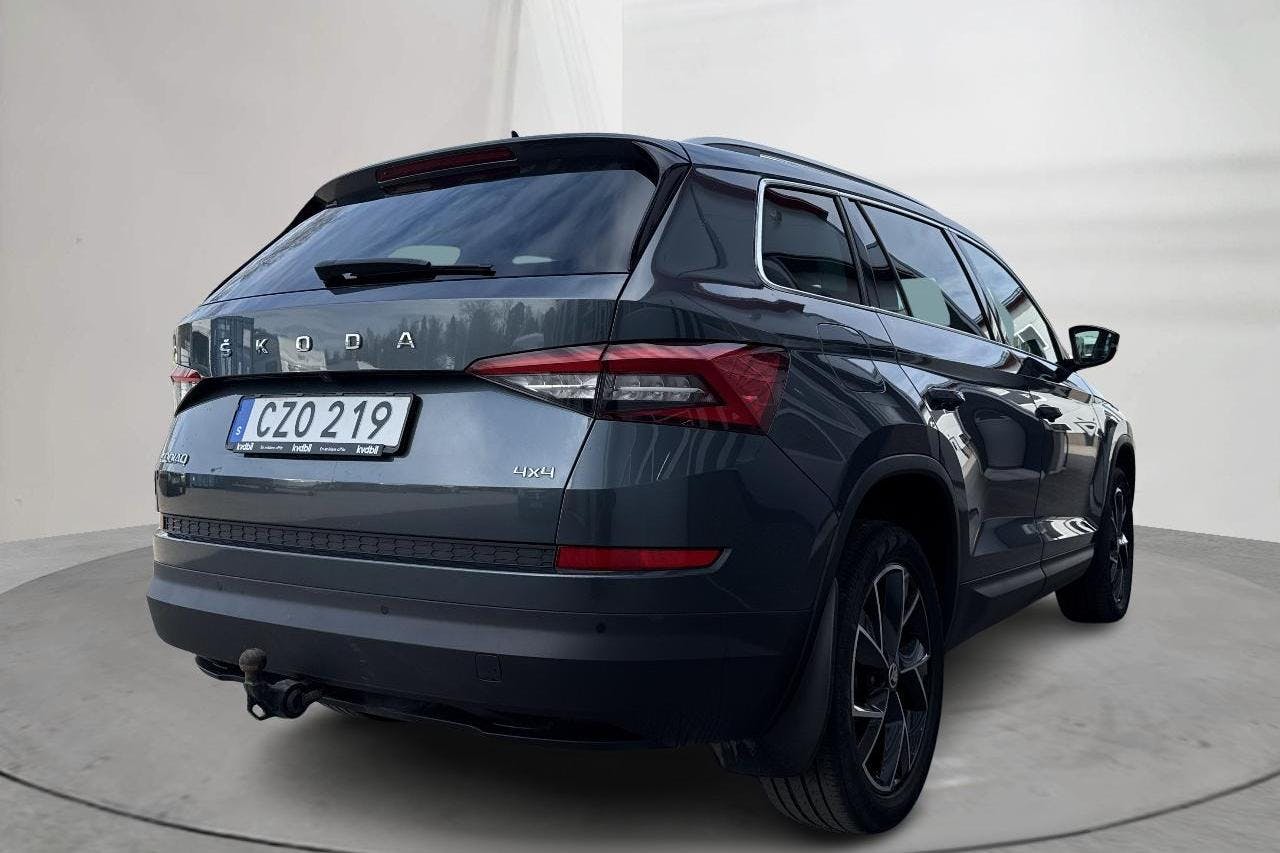 Skoda Kodiaq 2.0 TDI 4X4 (200hk) - 17 411 mil - Automat - grå - 2021