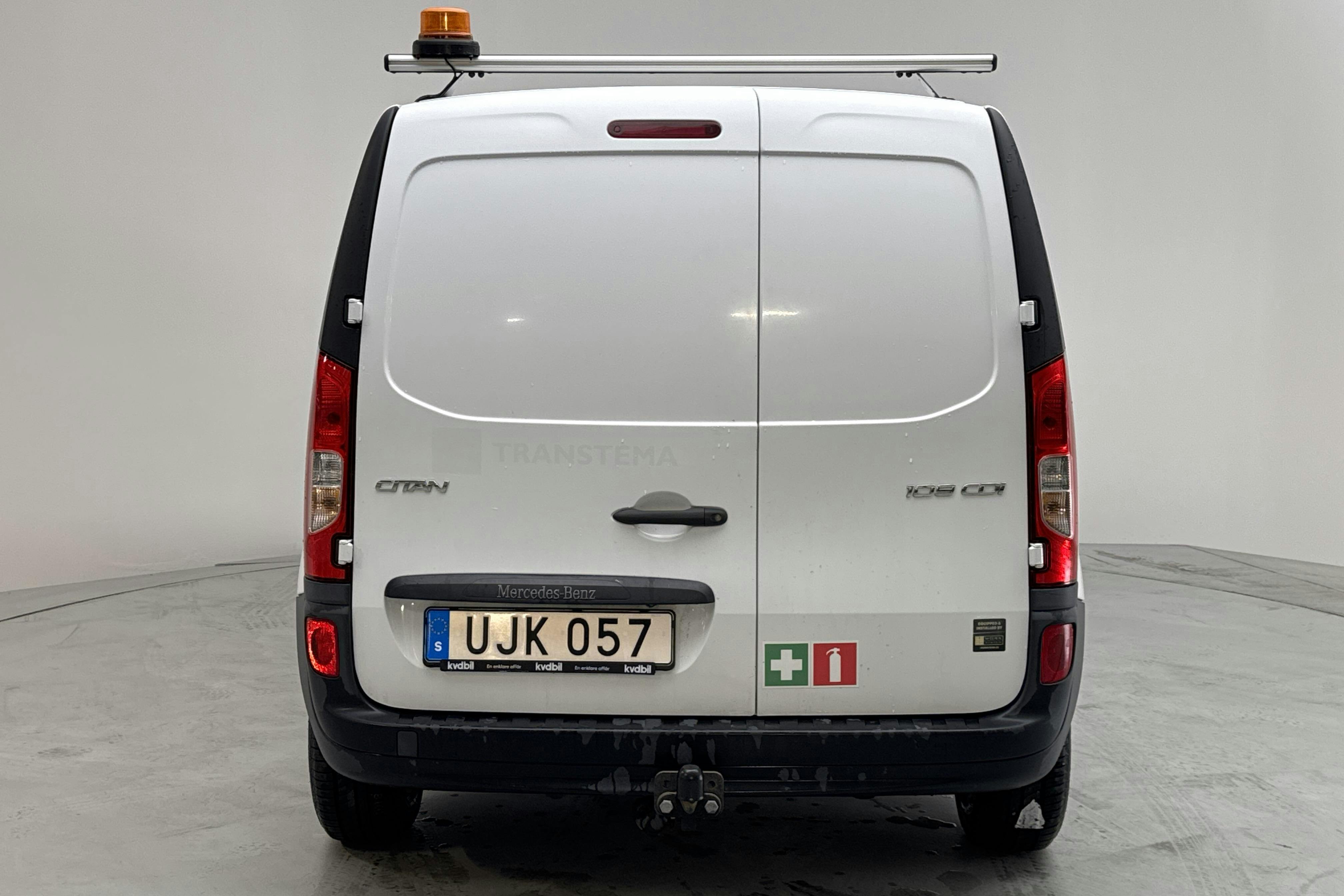 Mercedes Citan 109 1.5 CDI (90hk) - 74 350 km - Manual - white - 2018