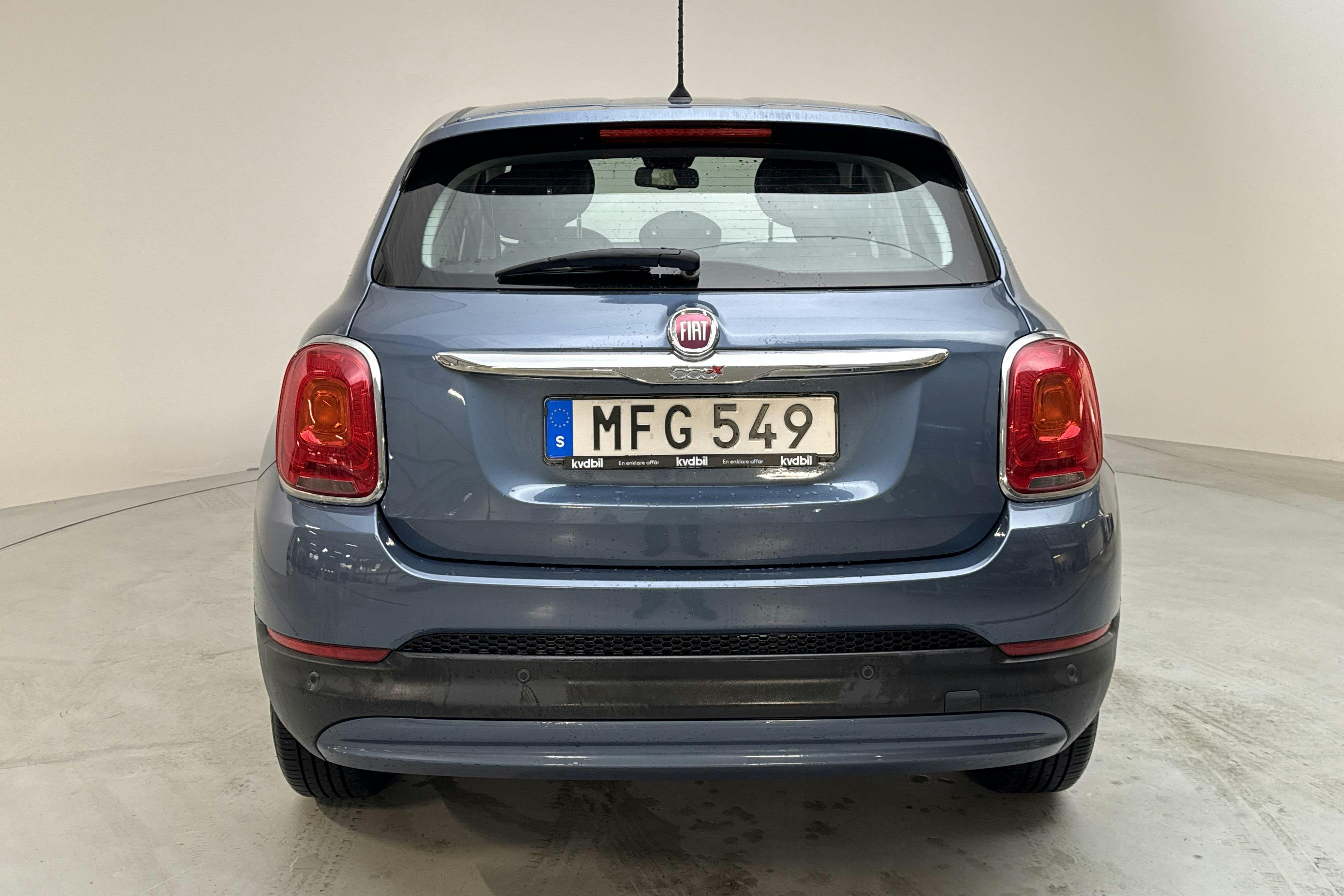 Fiat 500X 1.6 E-torq (110hk) - 78 350 km - Automaatne - sinine - 2017