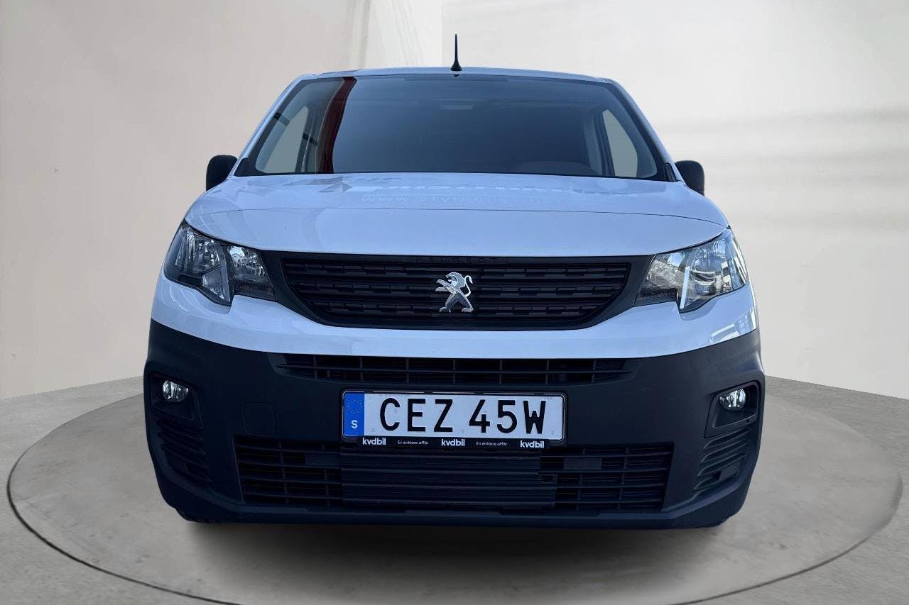 Peugeot Partner 1.5 HDI Skåp (100hk) - 6 796 mil - Manuell - vit - 2019