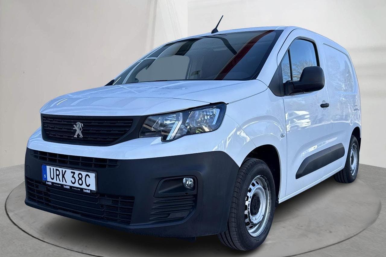 Peugeot Partner 1.5 HDI Skåp (100hk) - 6 039 mil - Manuell - vit - 2019