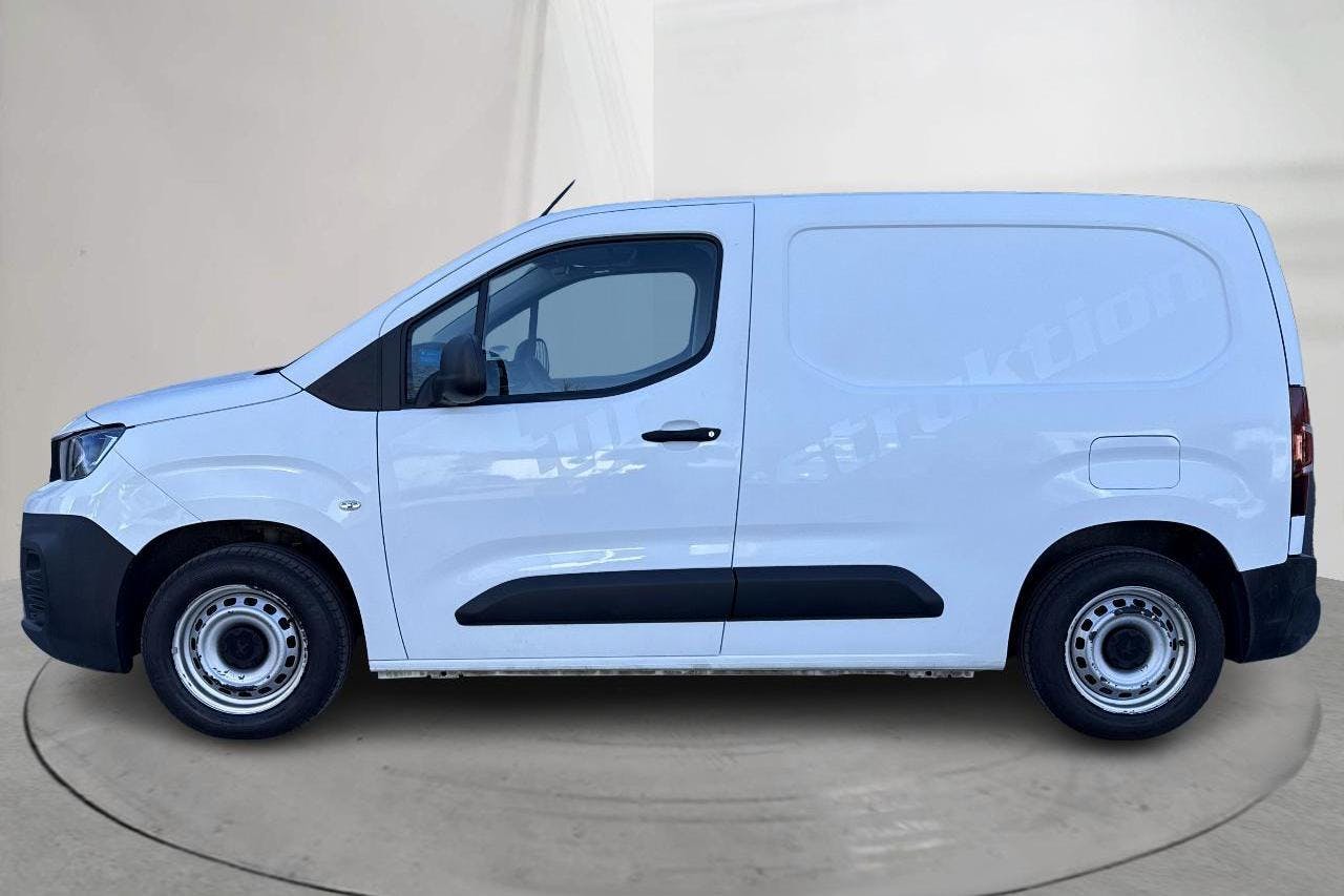 Peugeot Partner 1.5 HDI Skåp (100hk) - 6 039 mil - Manuell - vit - 2019
