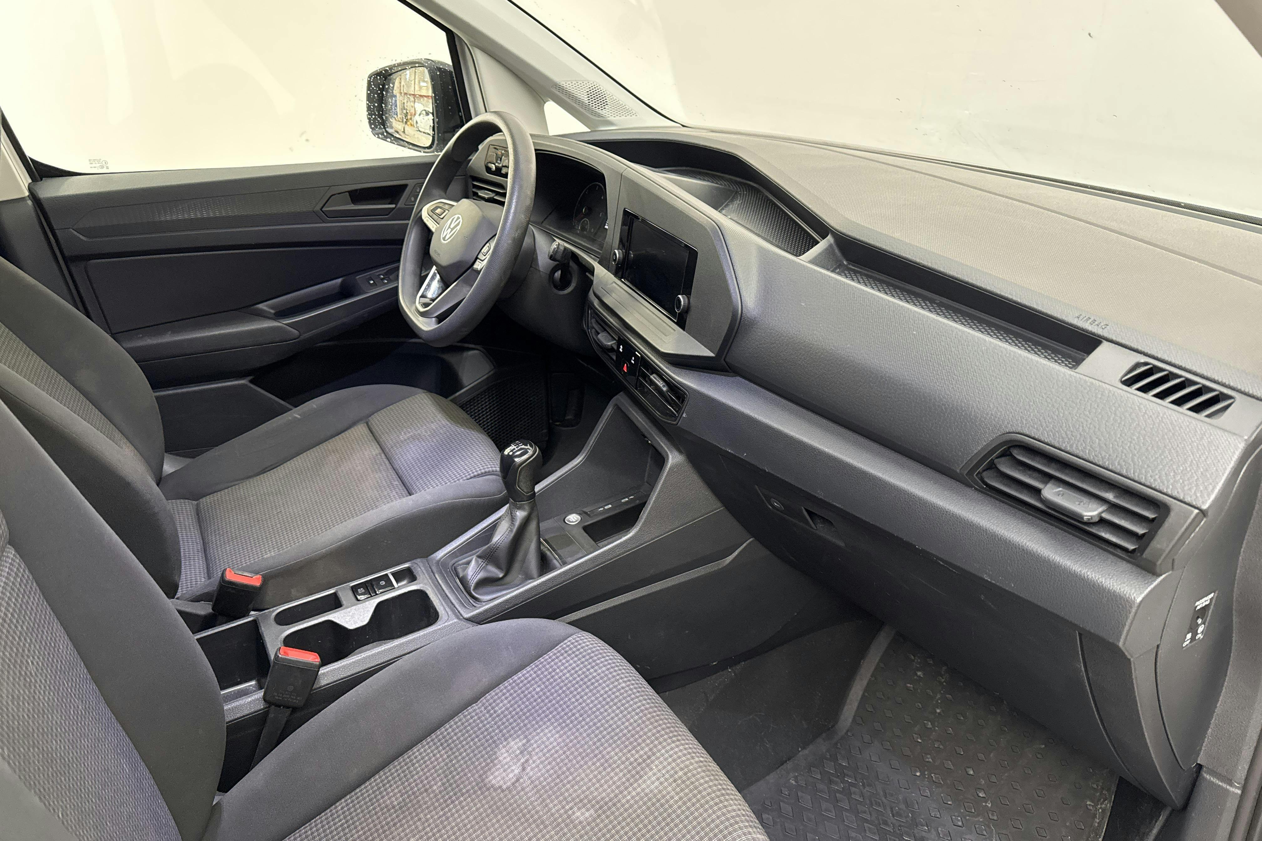 VW Caddy Cargo 2.0 TDI Skåp (75hk) - 69 440 km - Manuaalinen - valkoinen - 2021