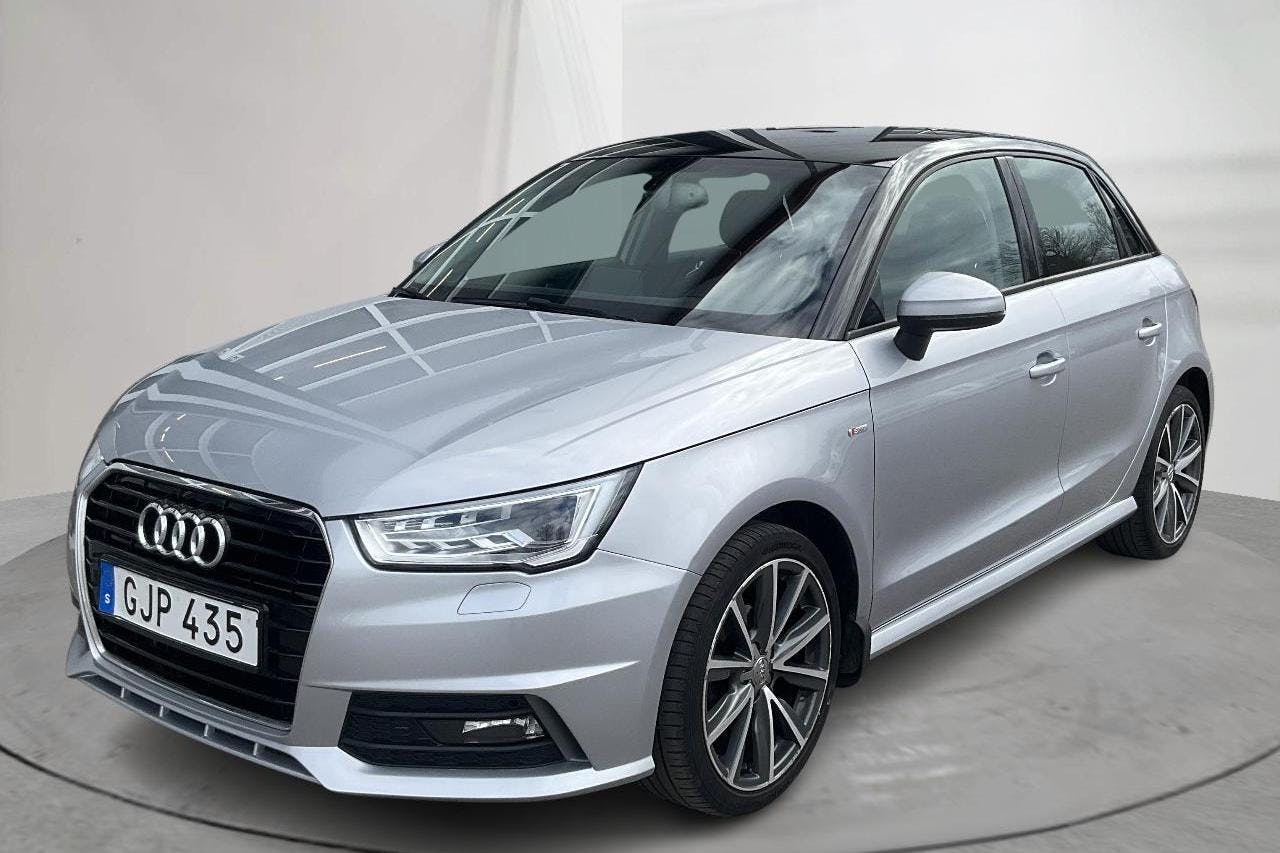 Audi A1 1.0 TFSI Sportback (95hk) - 81 170 km - Manuaalinen - hopea - 2017