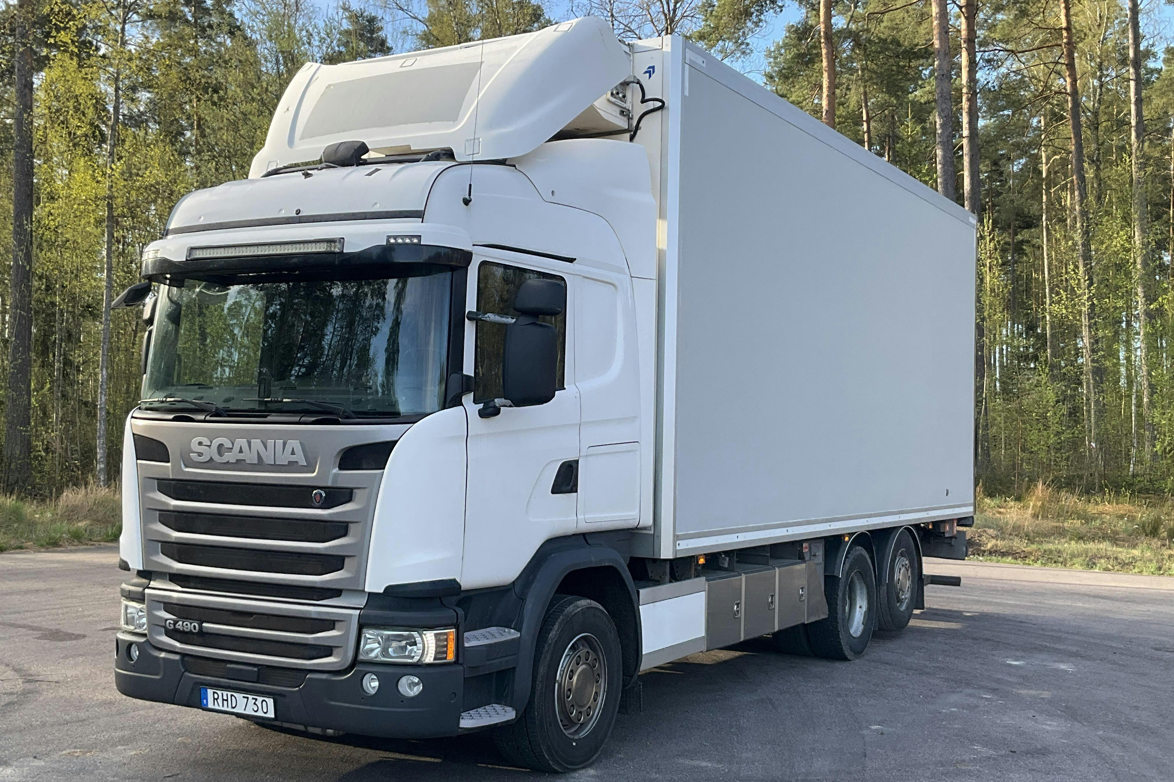 SCANIA G490 - 770 538 km - Automat - vit - 2015