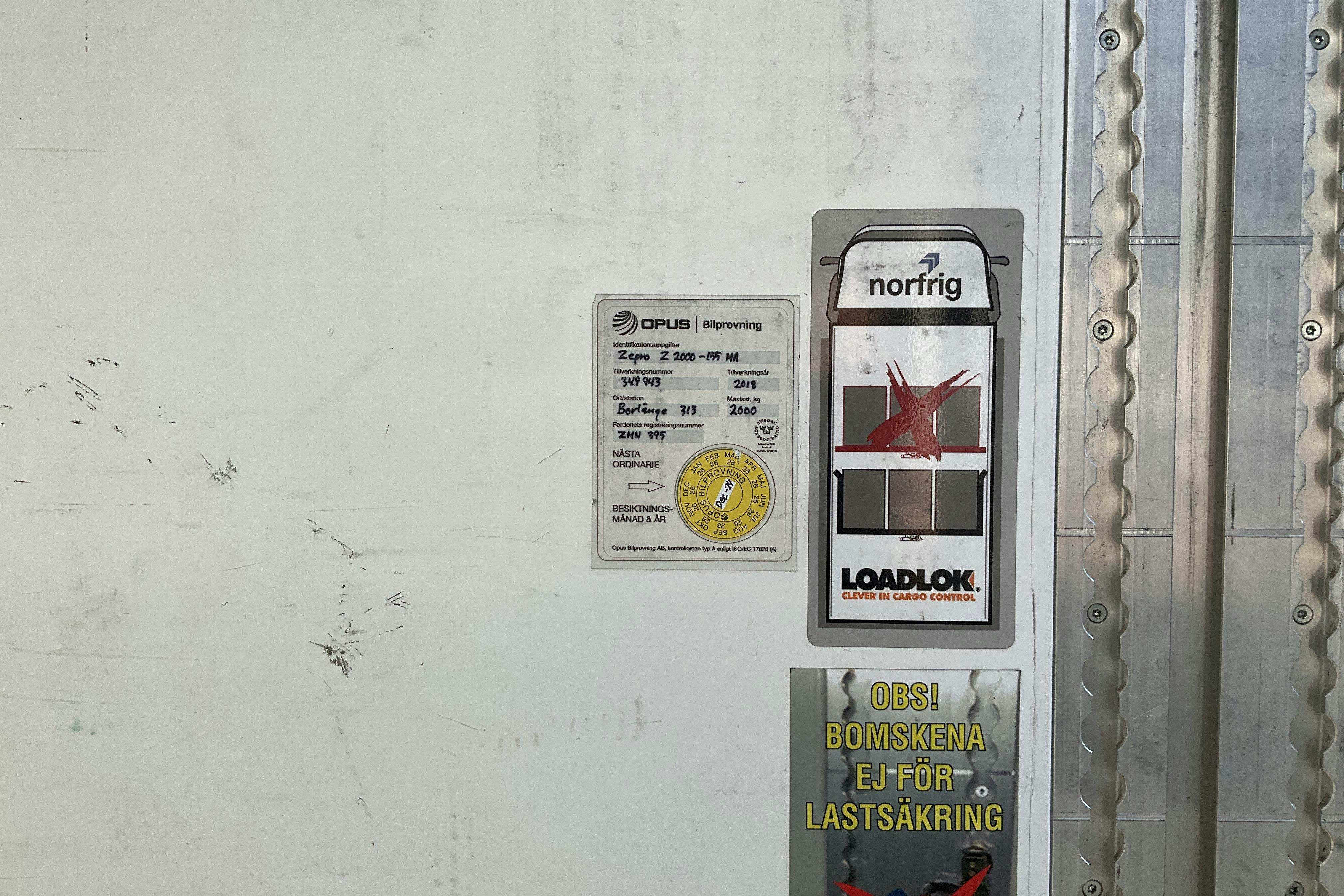 NORFRIG WH4-38-1243CFM - 0 km - valge - 2018