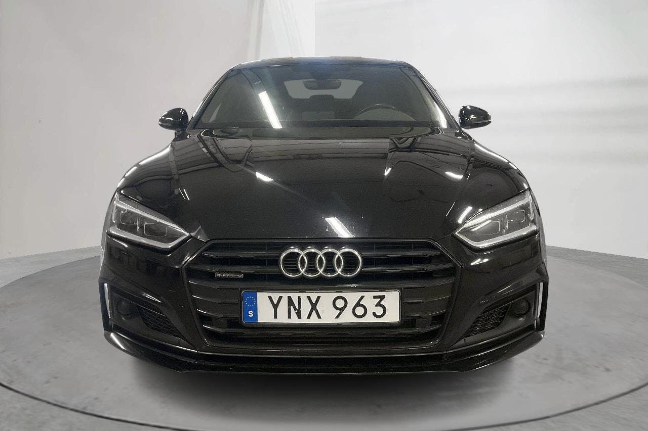 Audi A5 2.0 TFSI Coupé quattro (252hk) - 10 890 mil - Automat - svart - 2018