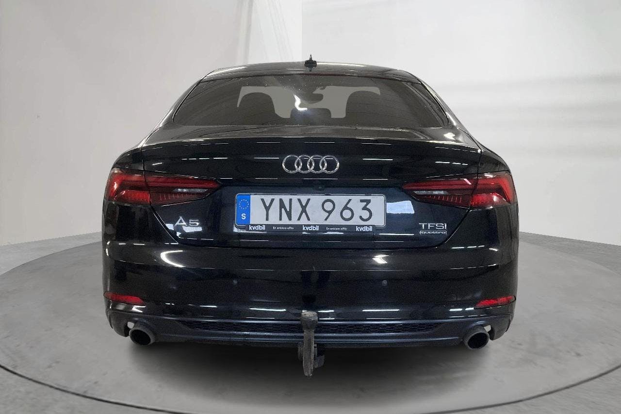 Audi A5 2.0 TFSI Coupé quattro (252hk) - 10 890 mil - Automat - svart - 2018