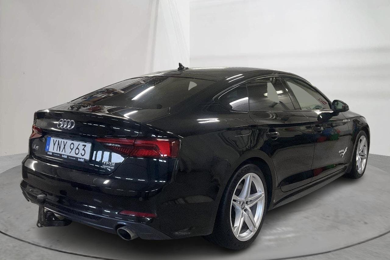 Audi A5 2.0 TFSI Coupé quattro (252hk) - 10 890 mil - Automat - svart - 2018