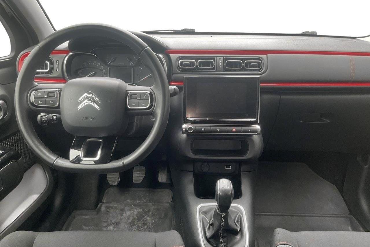 Citroën C3 PureTech (82hk) - 47 790 km - Käsitsi - must - 2019