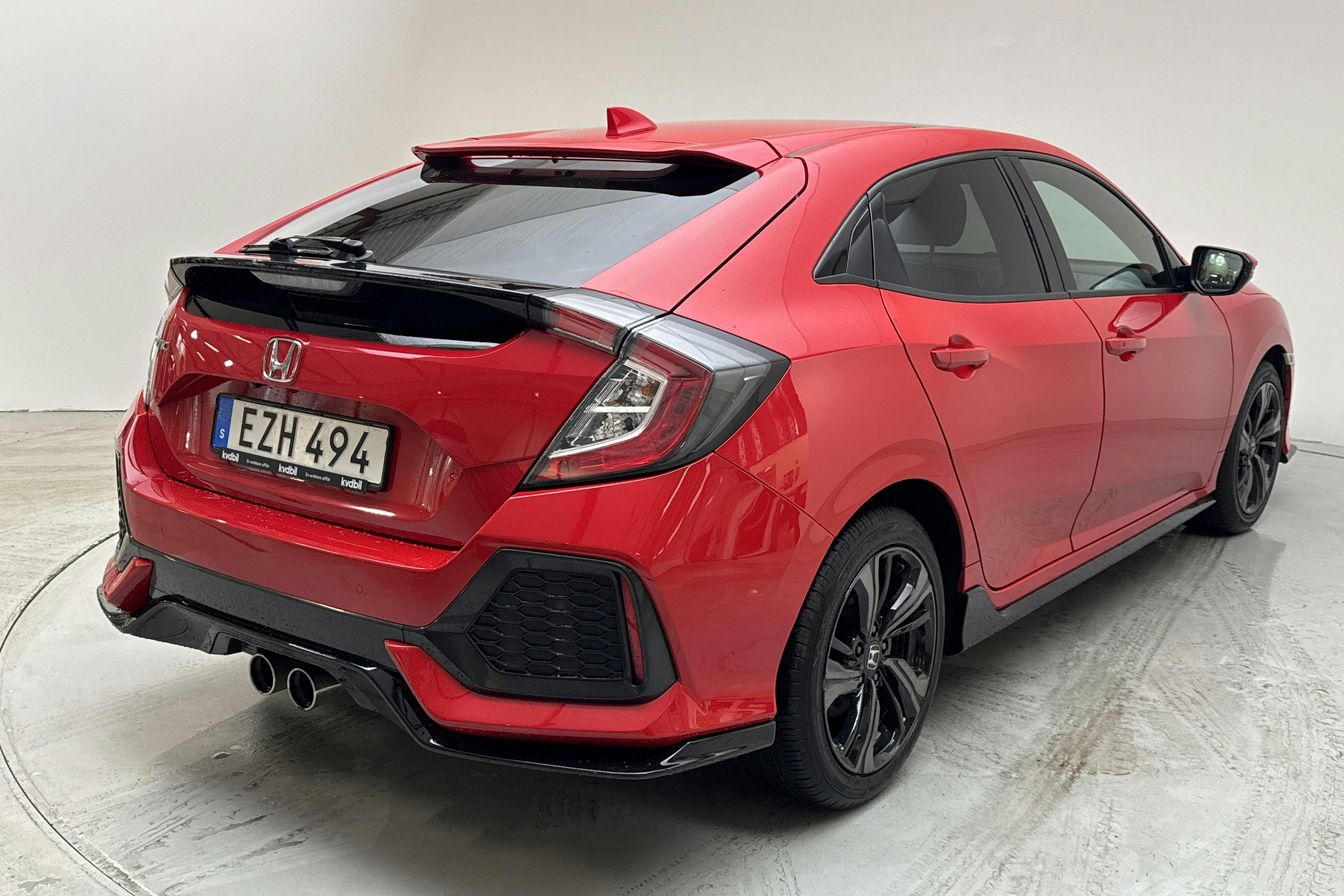 Honda Civic 1.5 i-VTEC 5dr (182hk) - 4 696 mil - Automat - röd - 2017