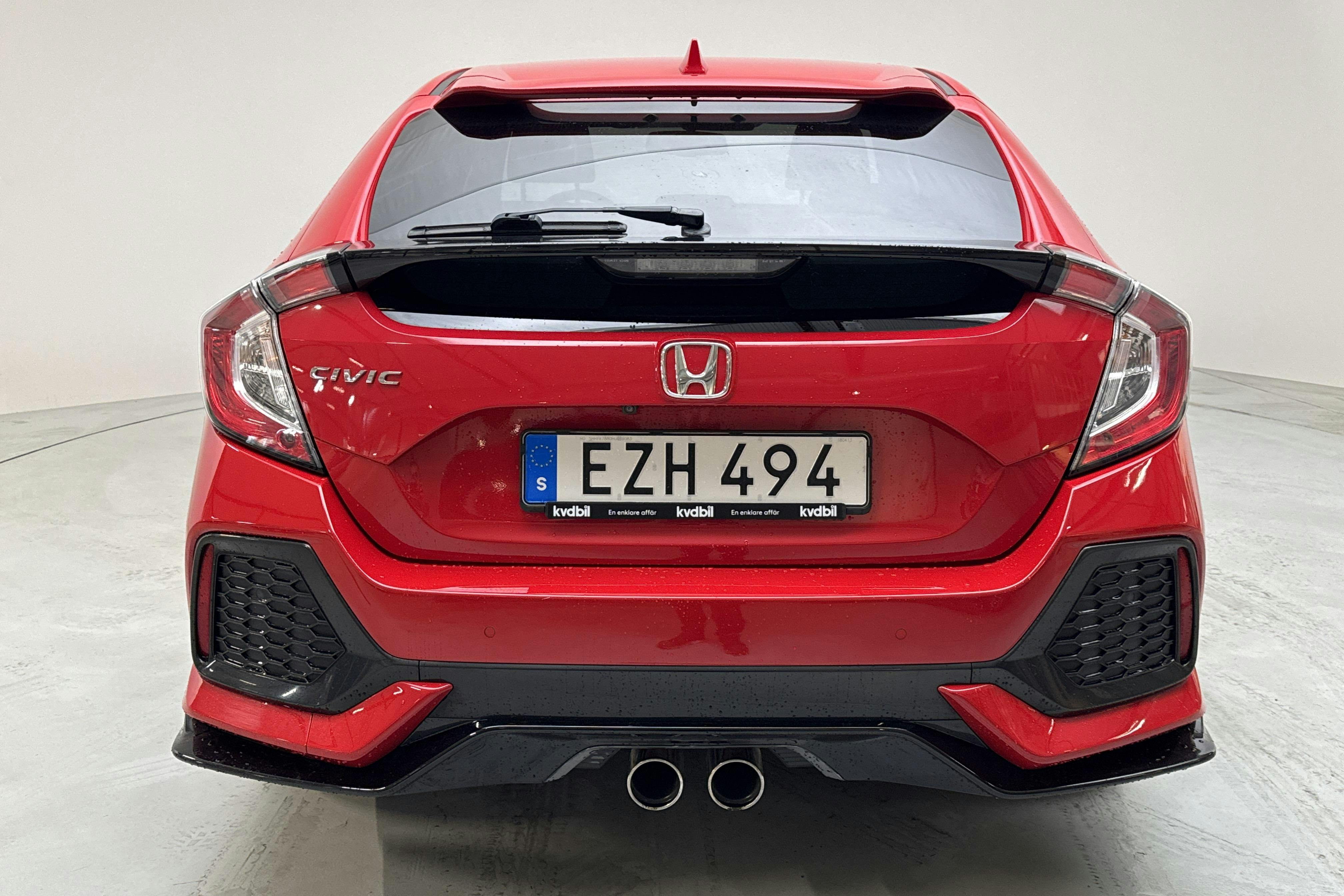 Honda Civic 1.5 i-VTEC 5dr (182hk) - 4 696 mil - Automat - röd - 2017