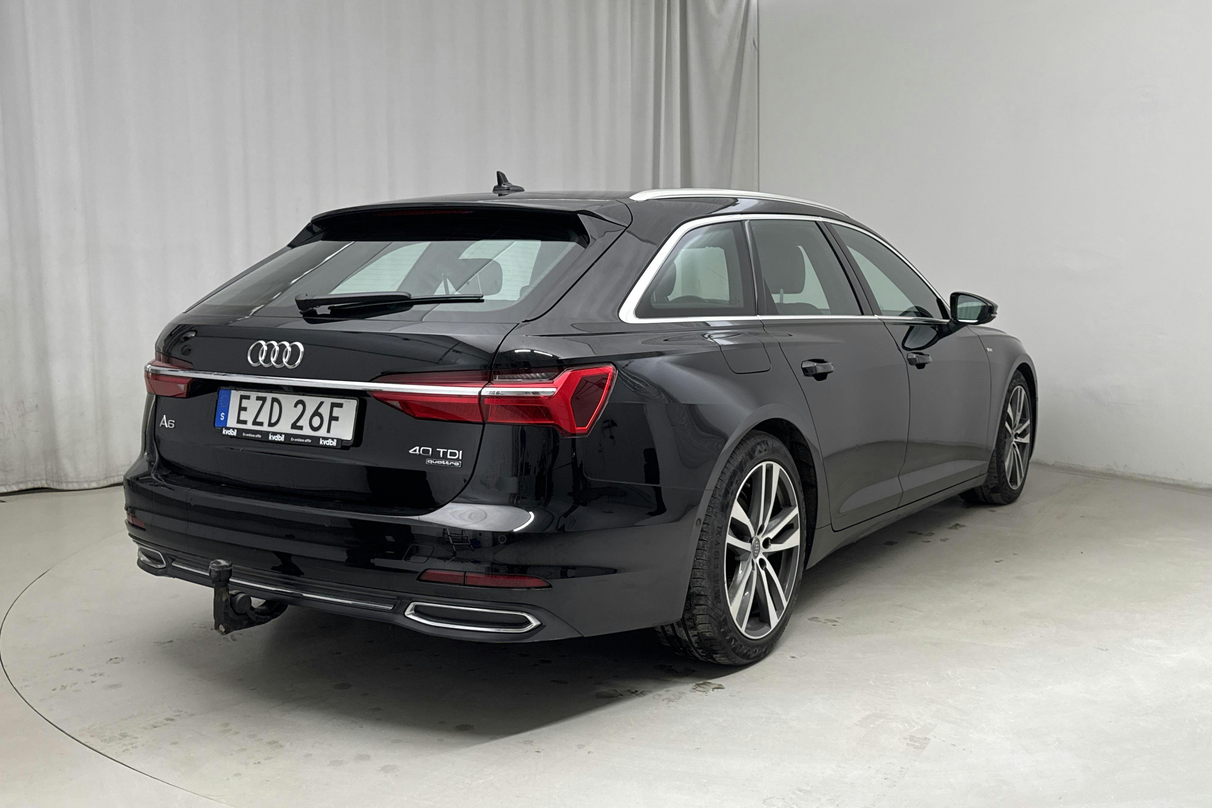 Audi A6 Avant 40 TDI quattro (204hk) - 115 730 km - Automatic - black - 2019