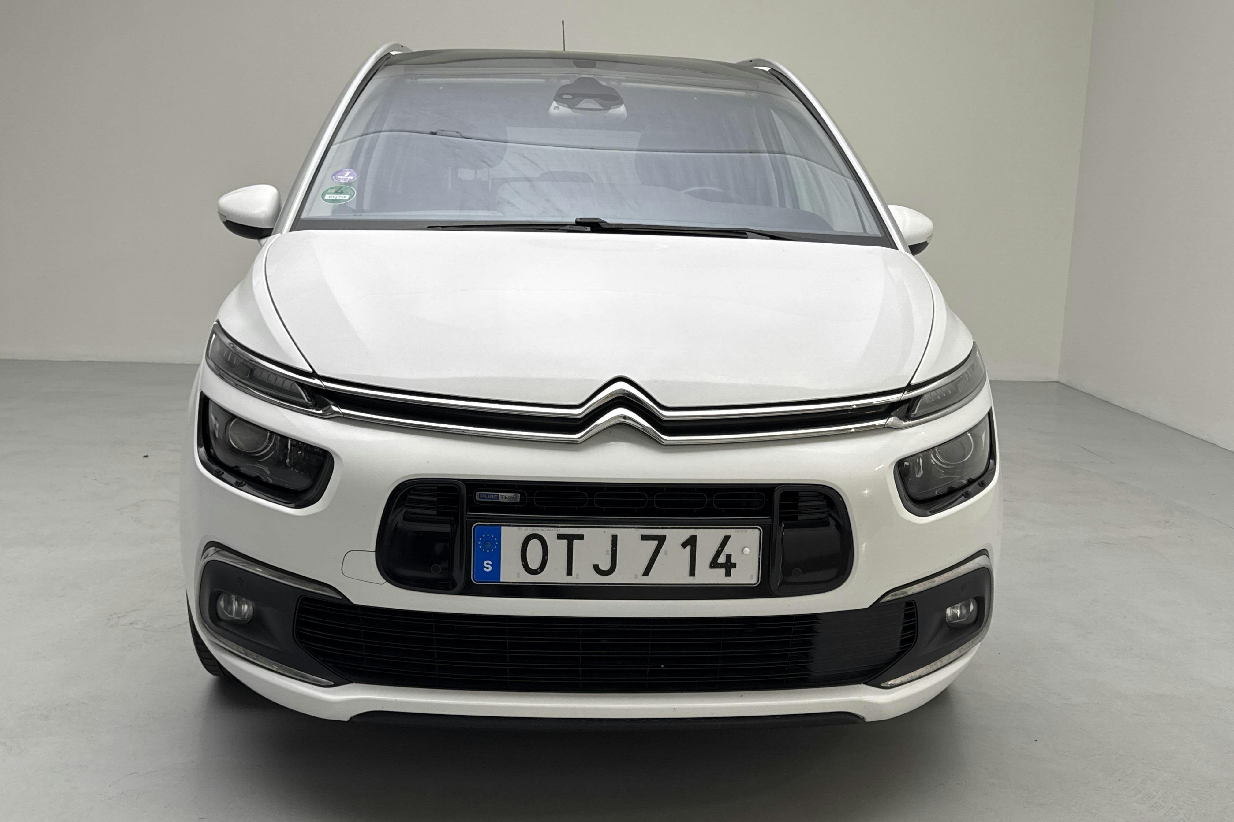 Citroën C4 Grand Picasso Puretech (130hk) - 185 420 km - Manualna - biały - 2017