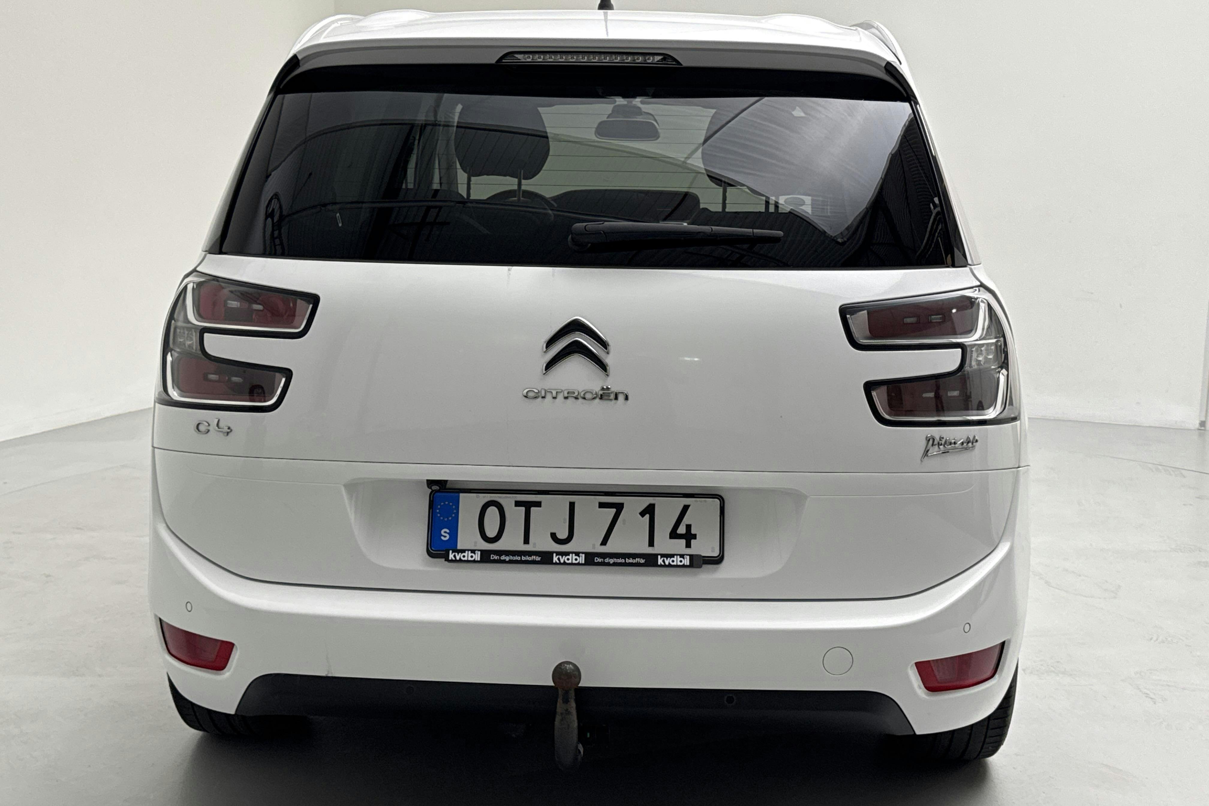 Citroën C4 Grand Picasso Puretech (130hk) - 185 420 km - Manualna - biały - 2017