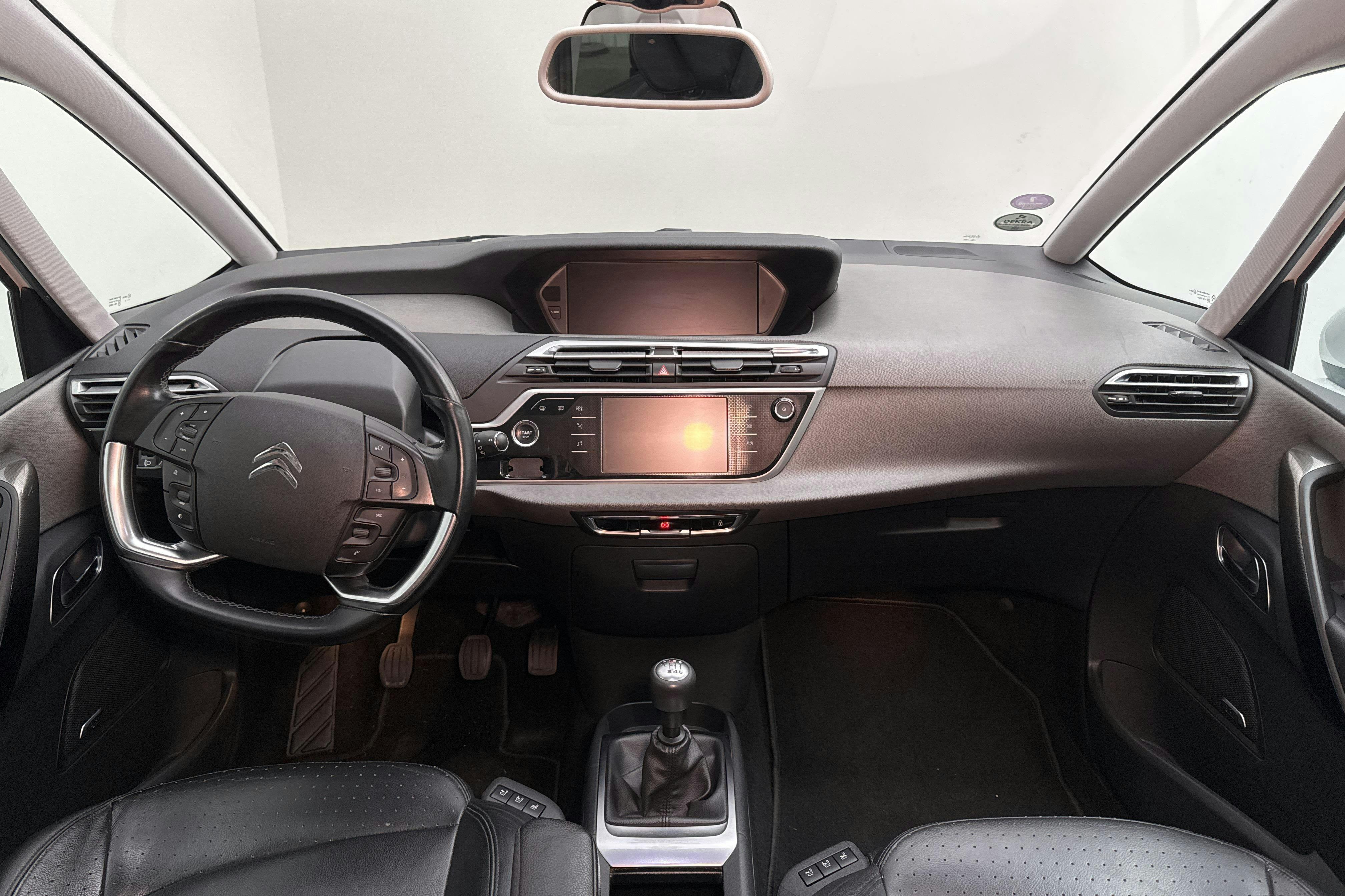 Citroën C4 Grand Picasso Puretech (130hk) - 185 420 km - Manualna - biały - 2017