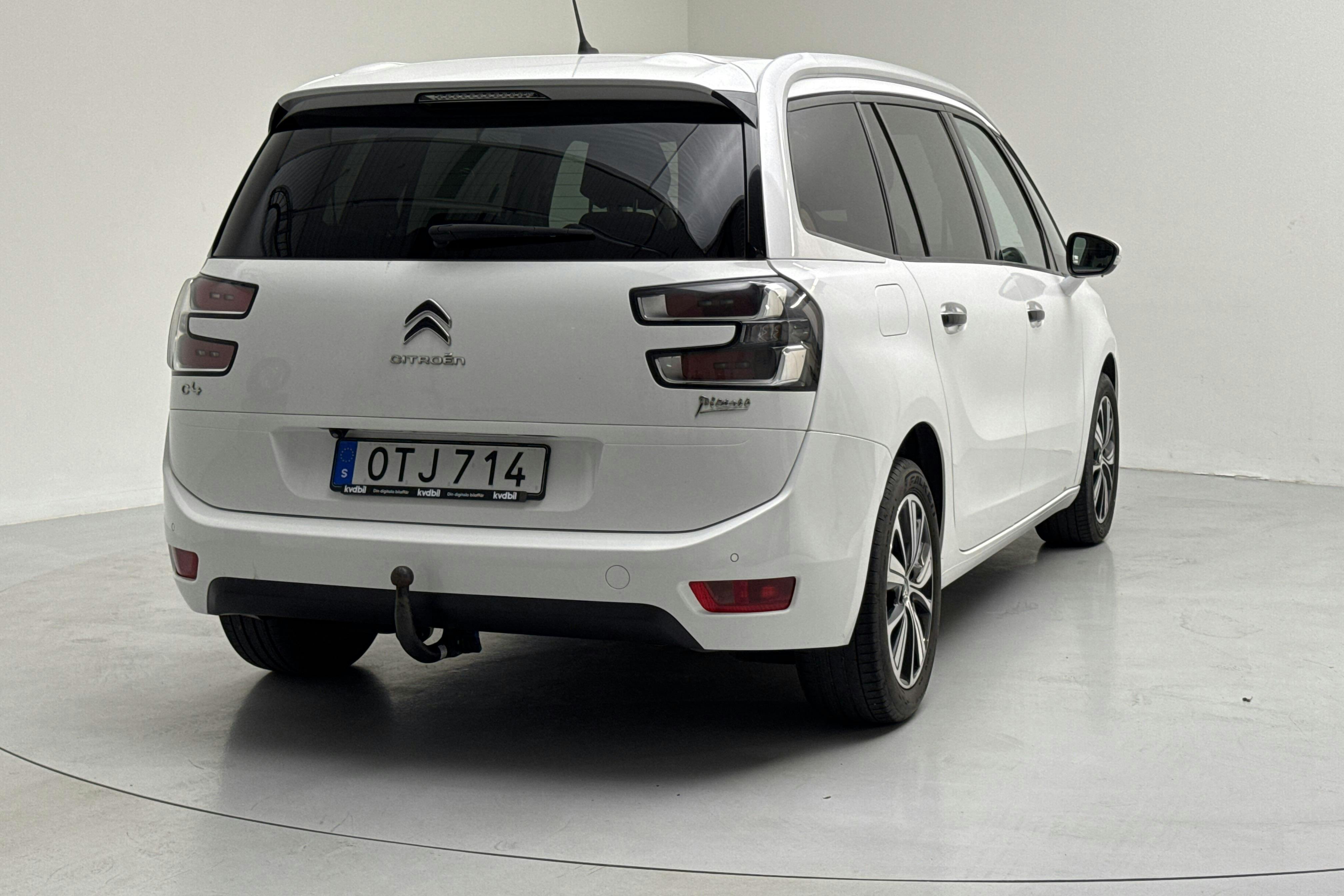 Citroën C4 Grand Picasso Puretech (130hk) - 185 420 km - Manualna - biały - 2017