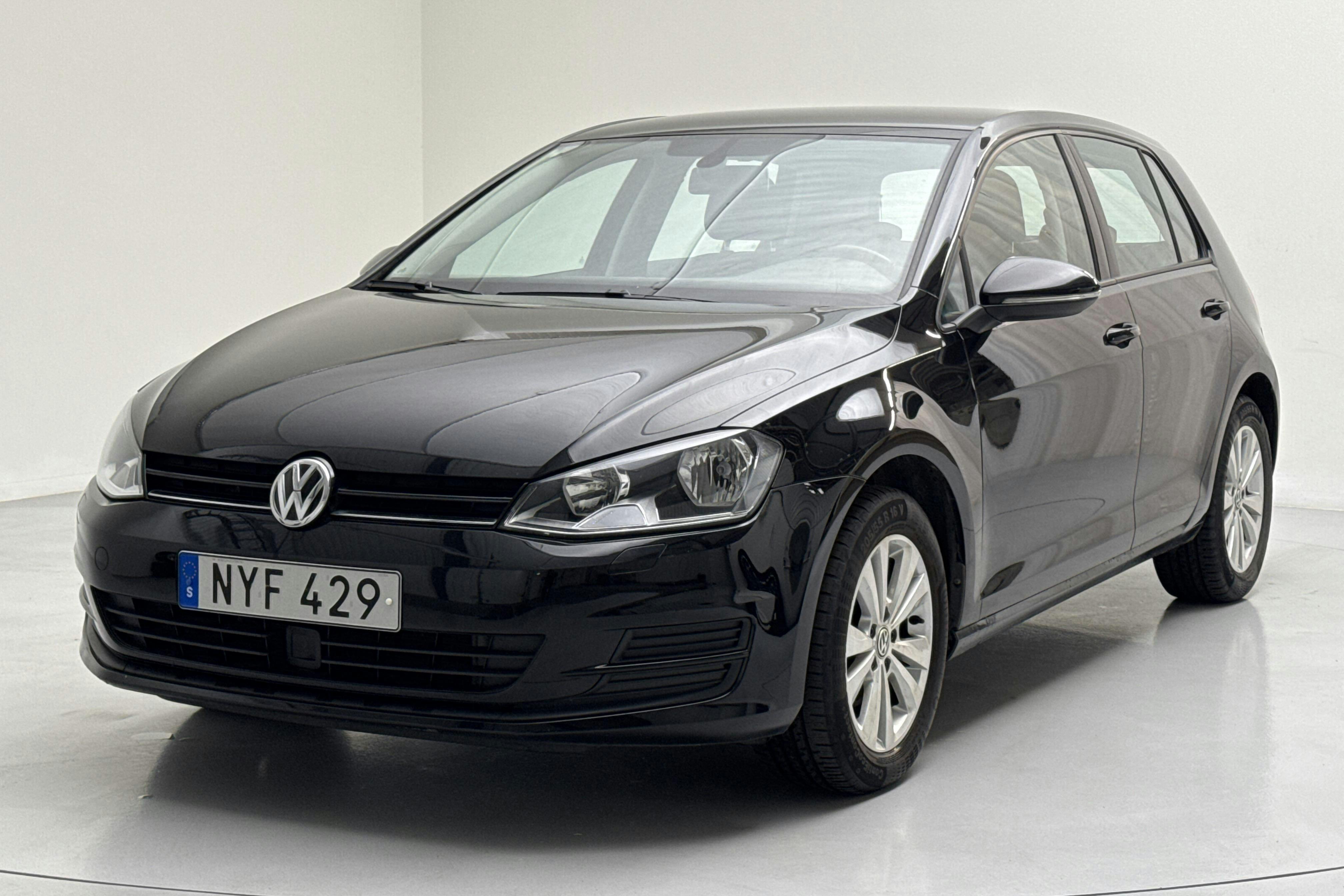 VW Golf VII 1.2 TSI 5dr (110hk) - 70 920 km - Manual - black - 2016