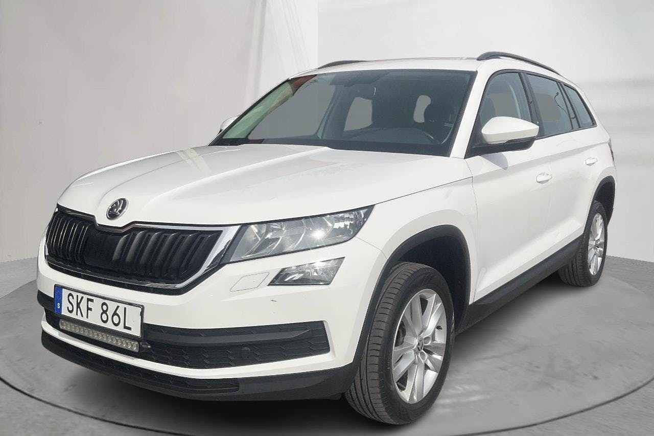 Skoda Kodiaq 2.0 TDI 4X4 (150hk) - 17 512 mil - Manuell - vit - 2019