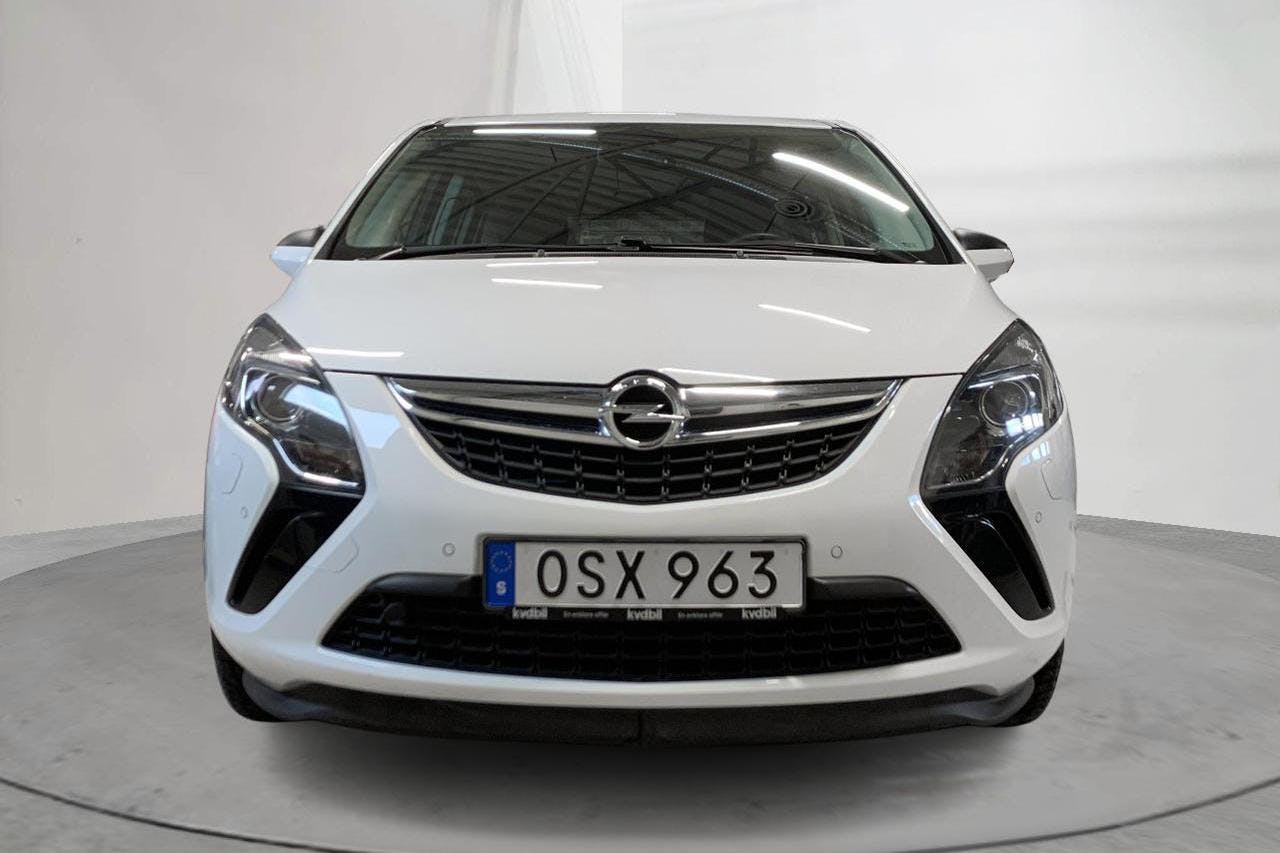 Opel Zafira 1.6 CNG ecoFLEX (150hk) - 40 590 km - Manual - white - 2016