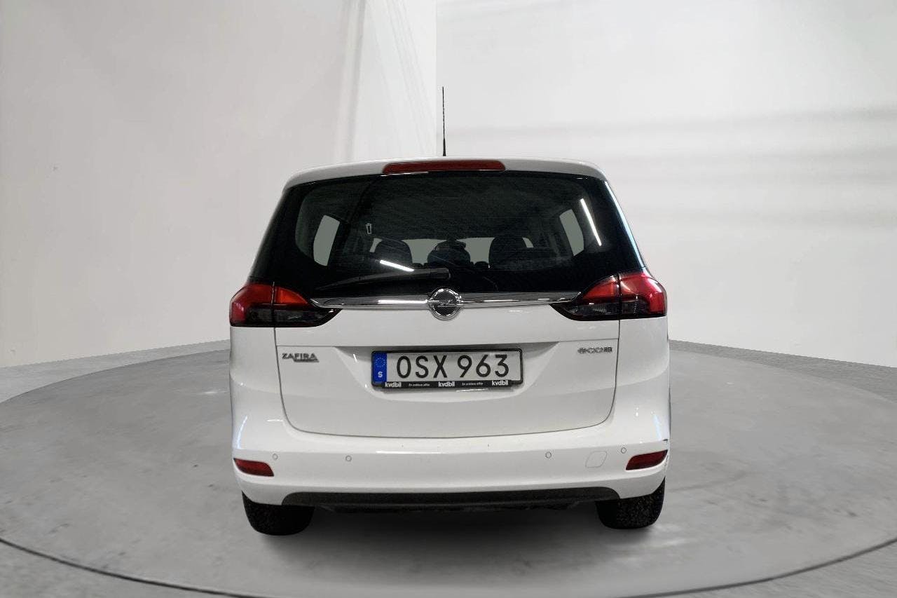 Opel Zafira 1.6 CNG ecoFLEX (150hk) - 40 590 km - Manual - white - 2016