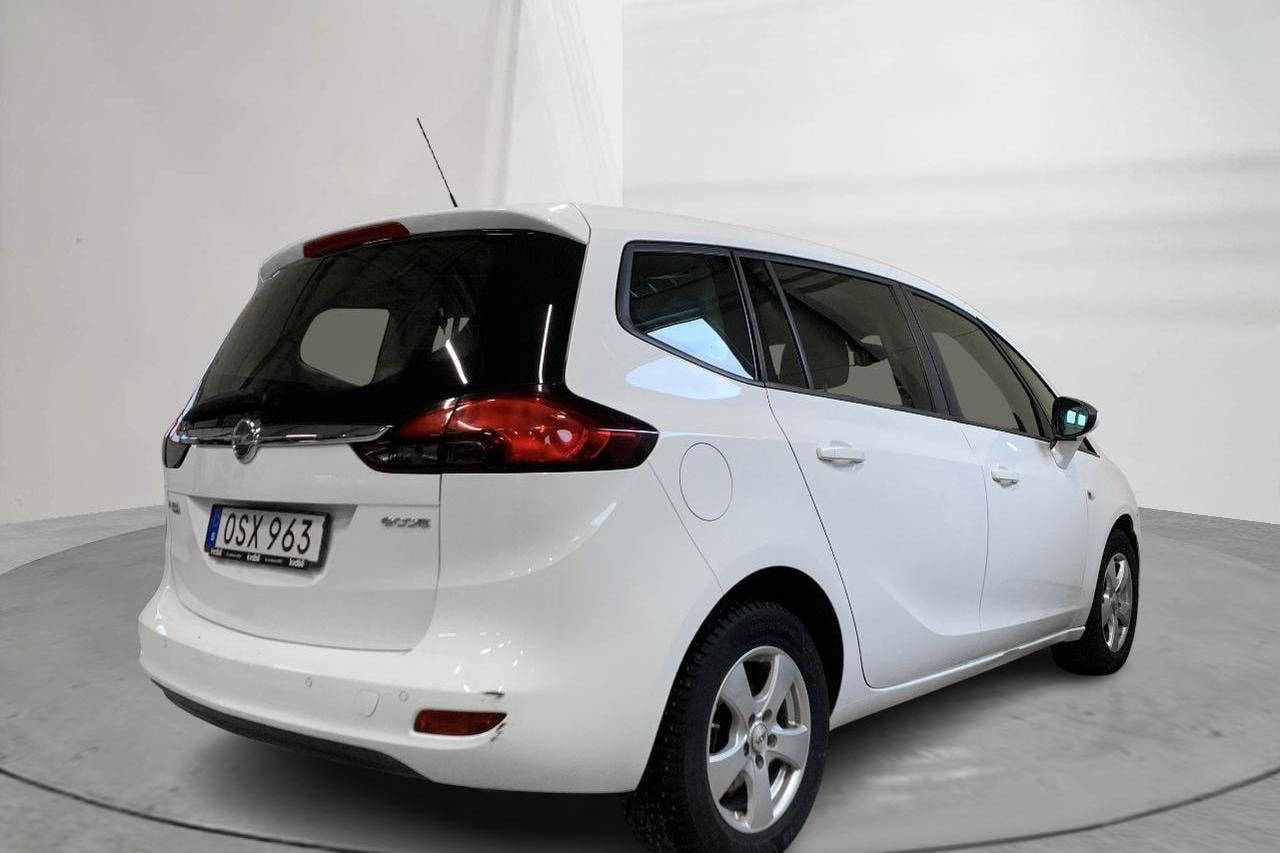 Opel Zafira 1.6 CNG ecoFLEX (150hk) - 40 590 km - Manual - white - 2016