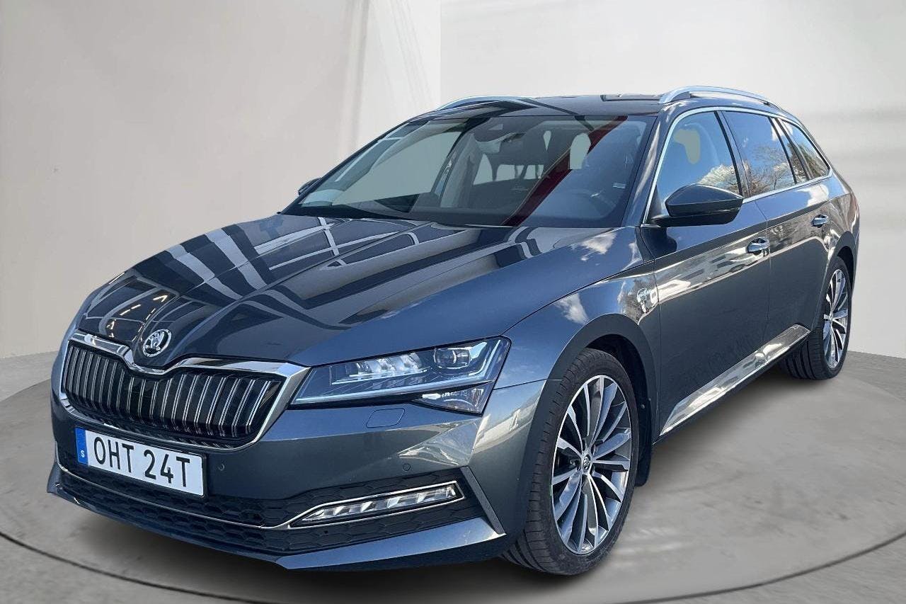 Skoda Superb 1.4 TSI PHEV Kombi (218hk) - 92 840 km - Automatic - gray - 2021