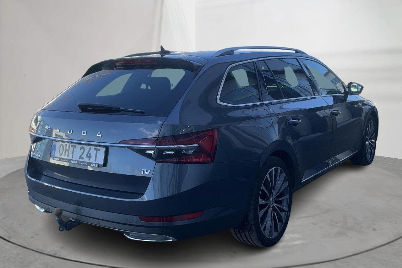 Skoda Superb 1.4 TSI PHEV Kombi (218hk) - 92 840 km - Automatic - gray - 2021