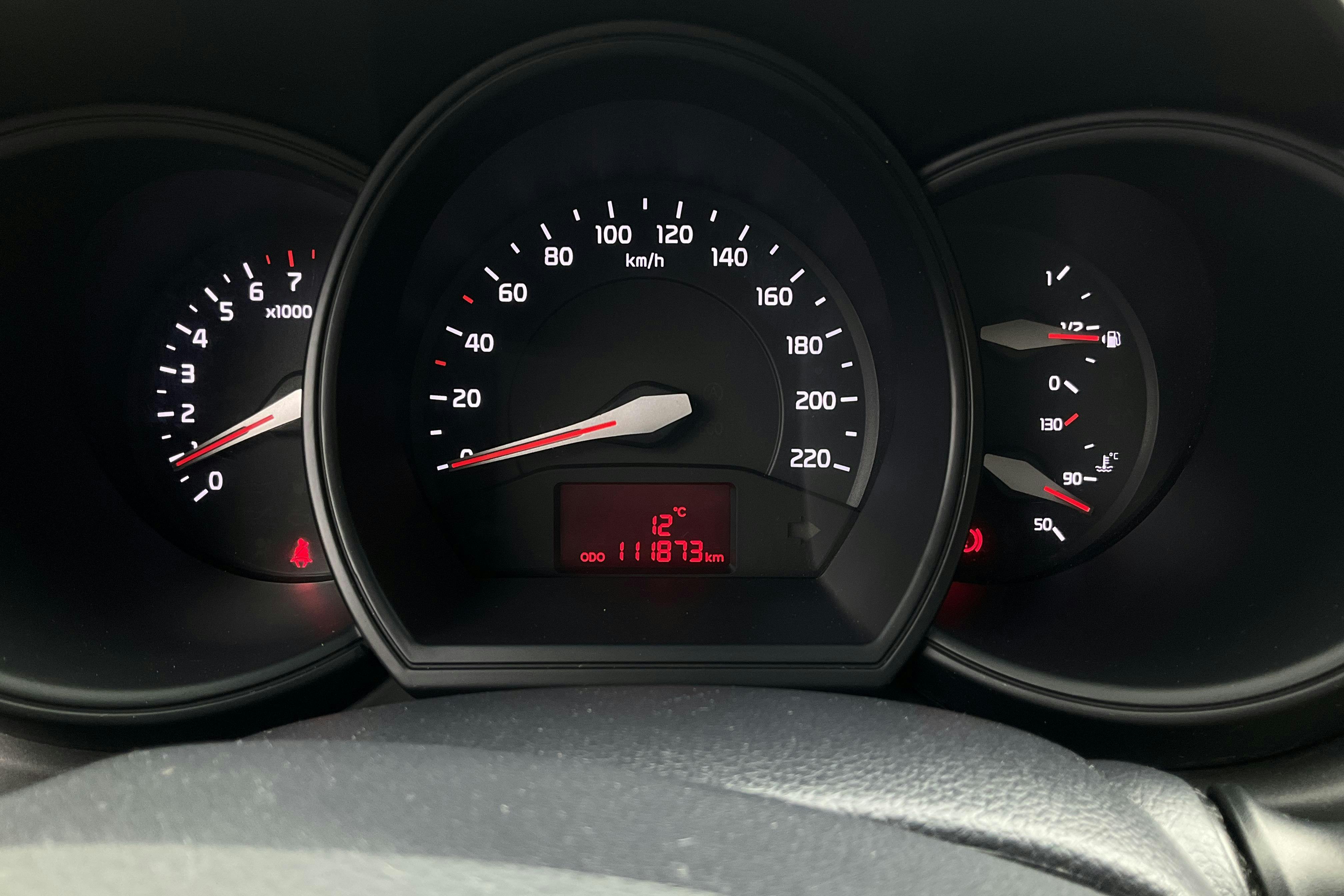 KIA Rio 1.2 (85hk) - 111 870 km - Manual - brown - 2014