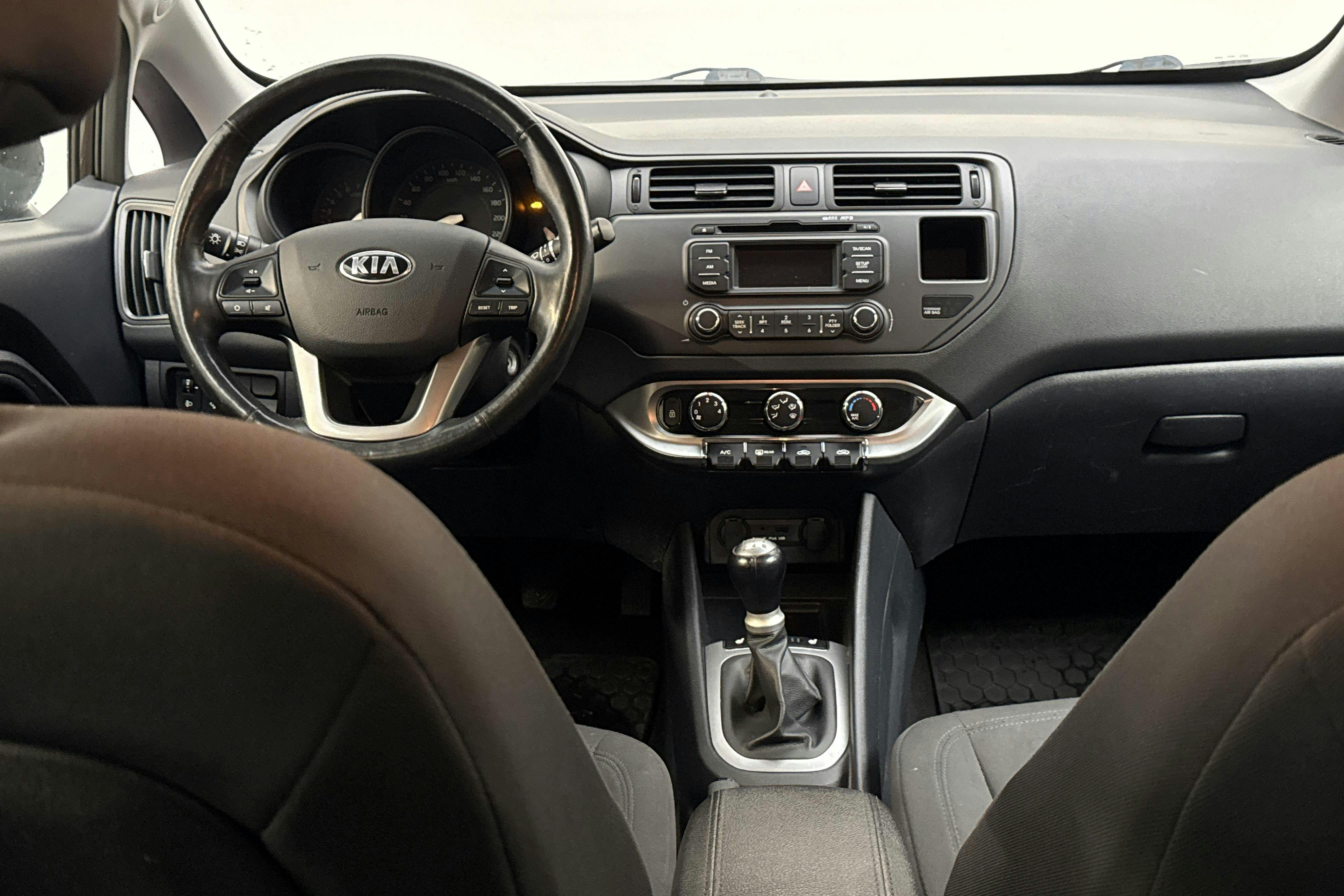 KIA Rio 1.2 (85hk) - 111 870 km - Manual - brown - 2014