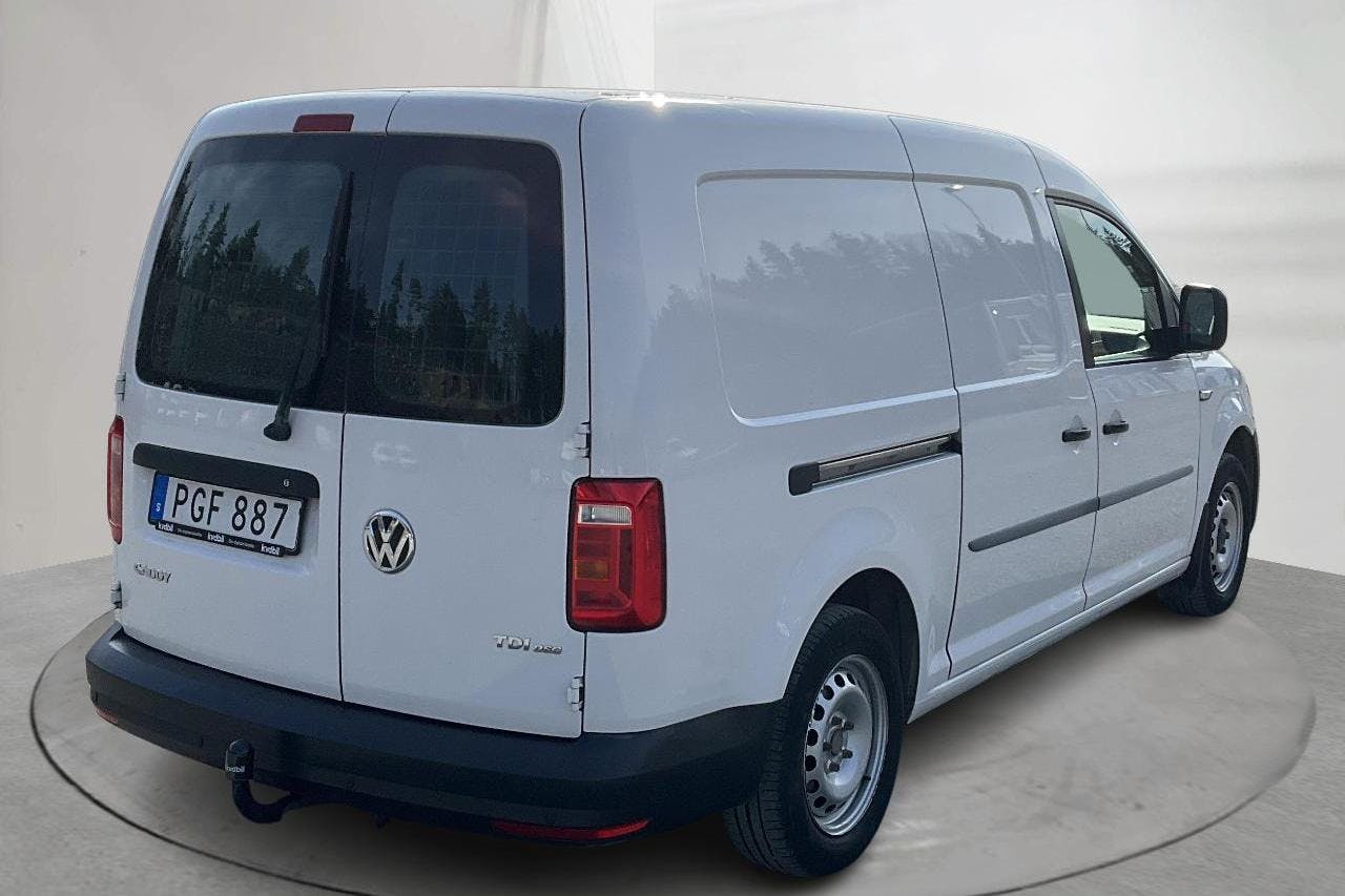 VW Caddy 2.0 TDI Maxi Skåp (102hk) - 111 160 km - Automaatne - valge - 2017