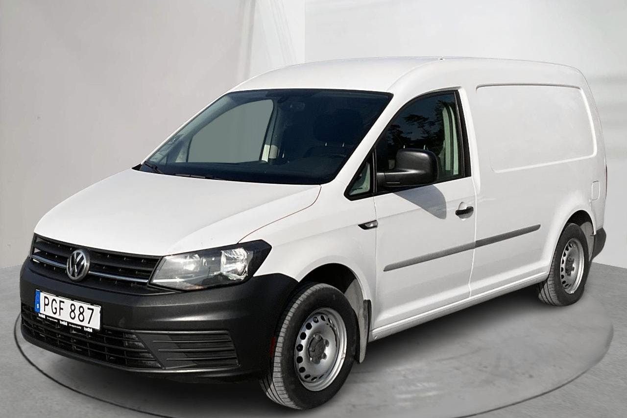 VW Caddy 2.0 TDI Maxi Skåp (102hk) - 111 160 km - Automaatne - valge - 2017
