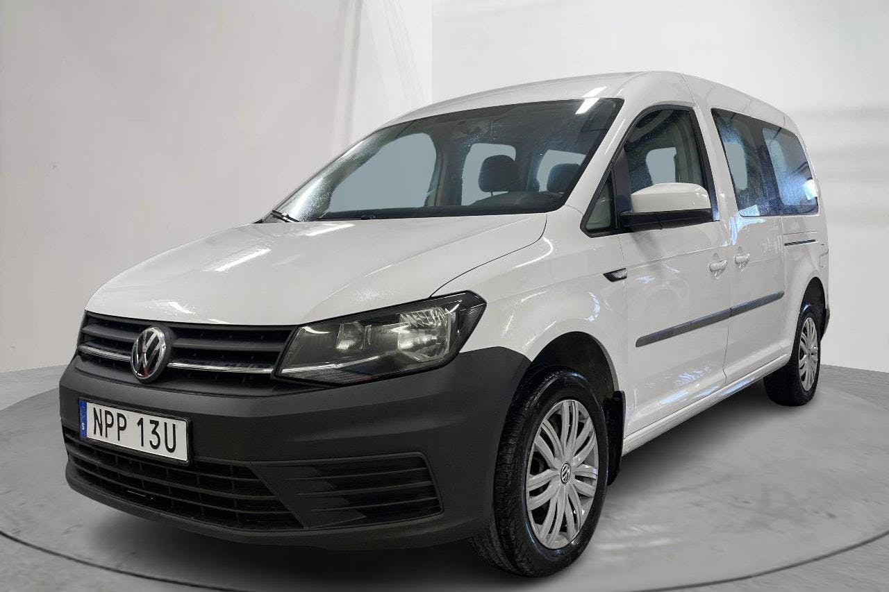 VW Caddy Maxi Life 2.0 TDI 4MOTION (122hk) - 81 870 km - Käsitsi - valge - 2019