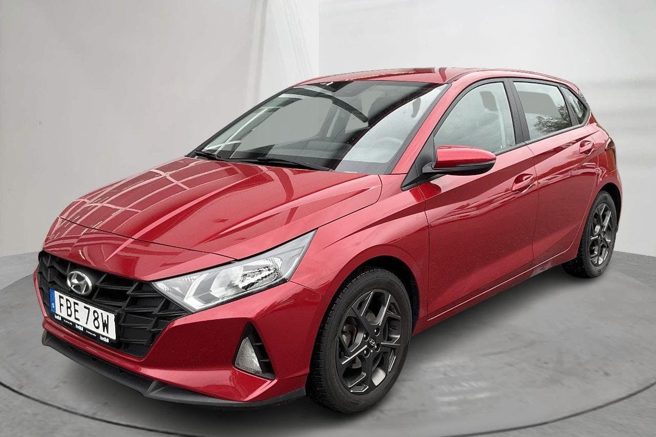 Hyundai i20 1.25 MPi (84hk) - 11 270 km - Manual - red - 2022