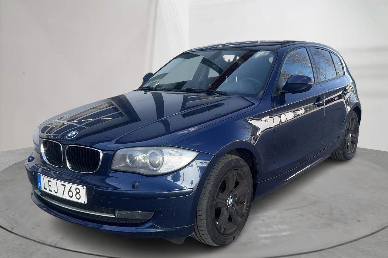 BMW 116d 5dr, E87 (116hk) - 123 800 km - Manual - blue - 2011