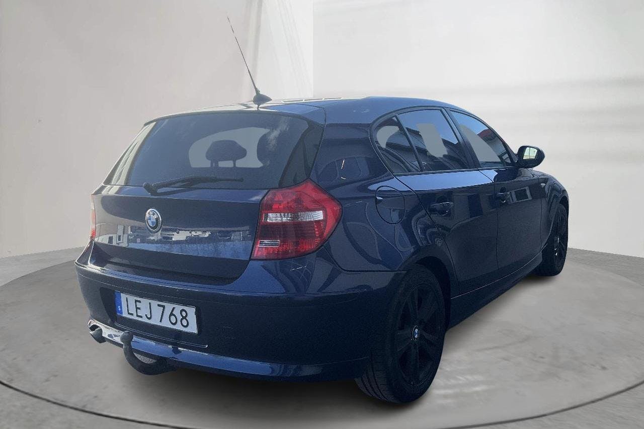 BMW 116d 5dr, E87 (116hk) - 123 800 km - Manual - blue - 2011