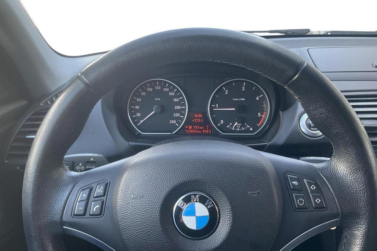 BMW 116d 5dr, E87 (116hk) - 123 800 km - Manual - blue - 2011