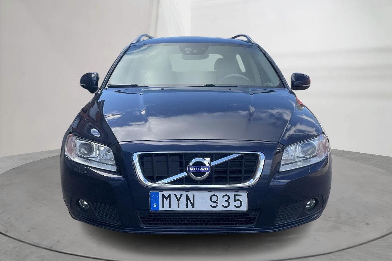 Volvo V70 II D2 (115hk) - 161 620 km - Automatyczna - niebieski - 2013