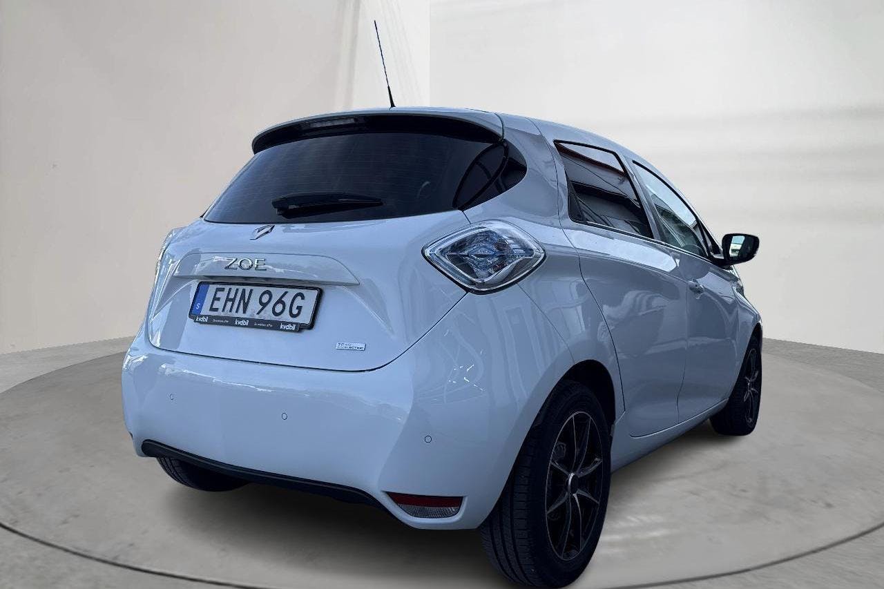 Renault Zoe 41 kWh R90 (92hk) - 4 583 mil - Automat - vit - 2019