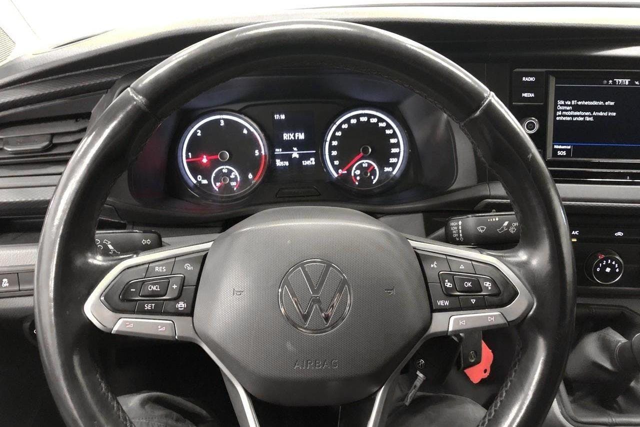 VW Transporter T6 2.0 TDI BMT Skåp 4MOTION (150hk) - 90 580 km - Manualna - biały - 2021