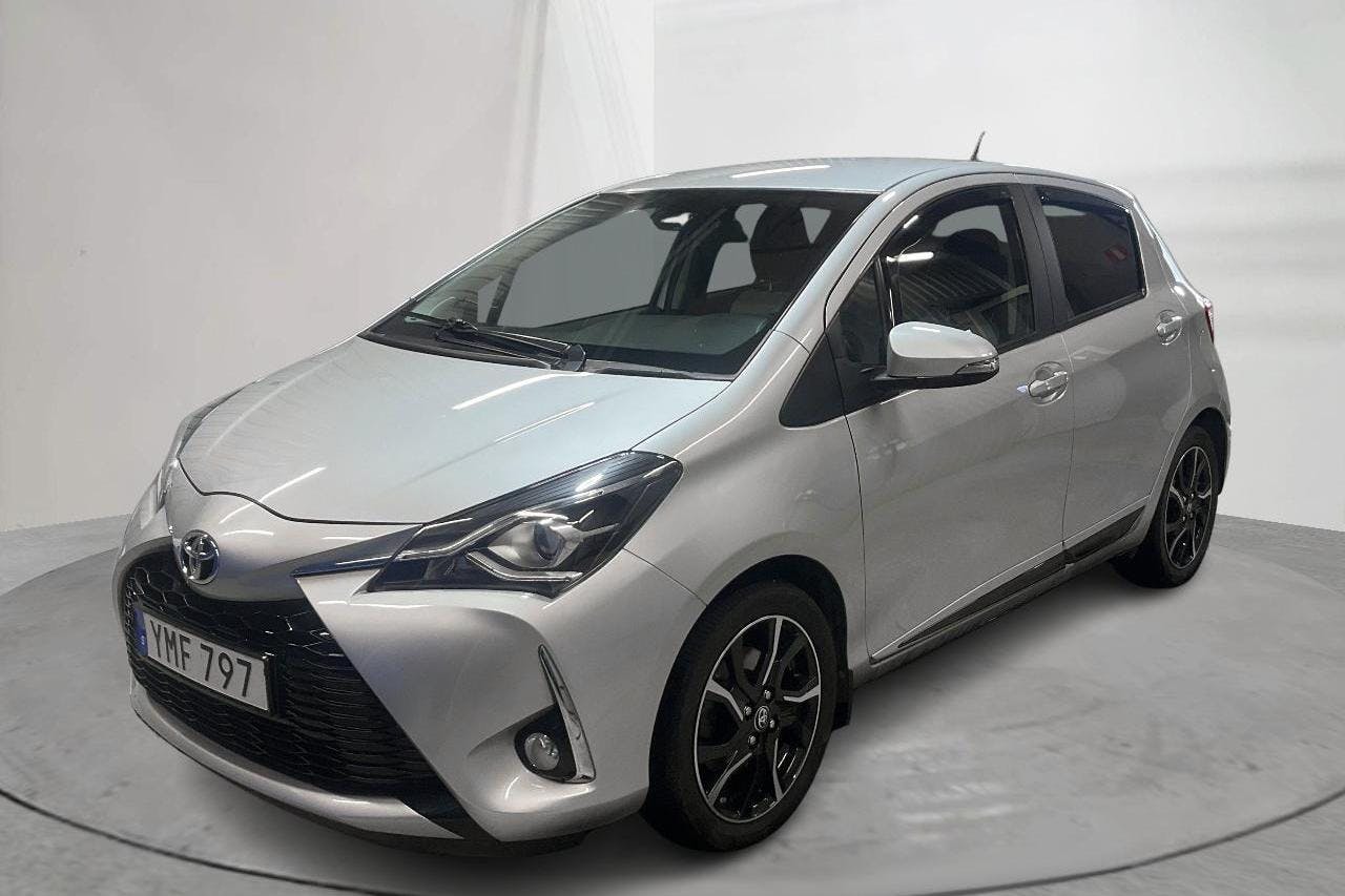 Toyota Yaris 1.5 5dr (111hk) - 55 590 km - Manual - silver - 2017