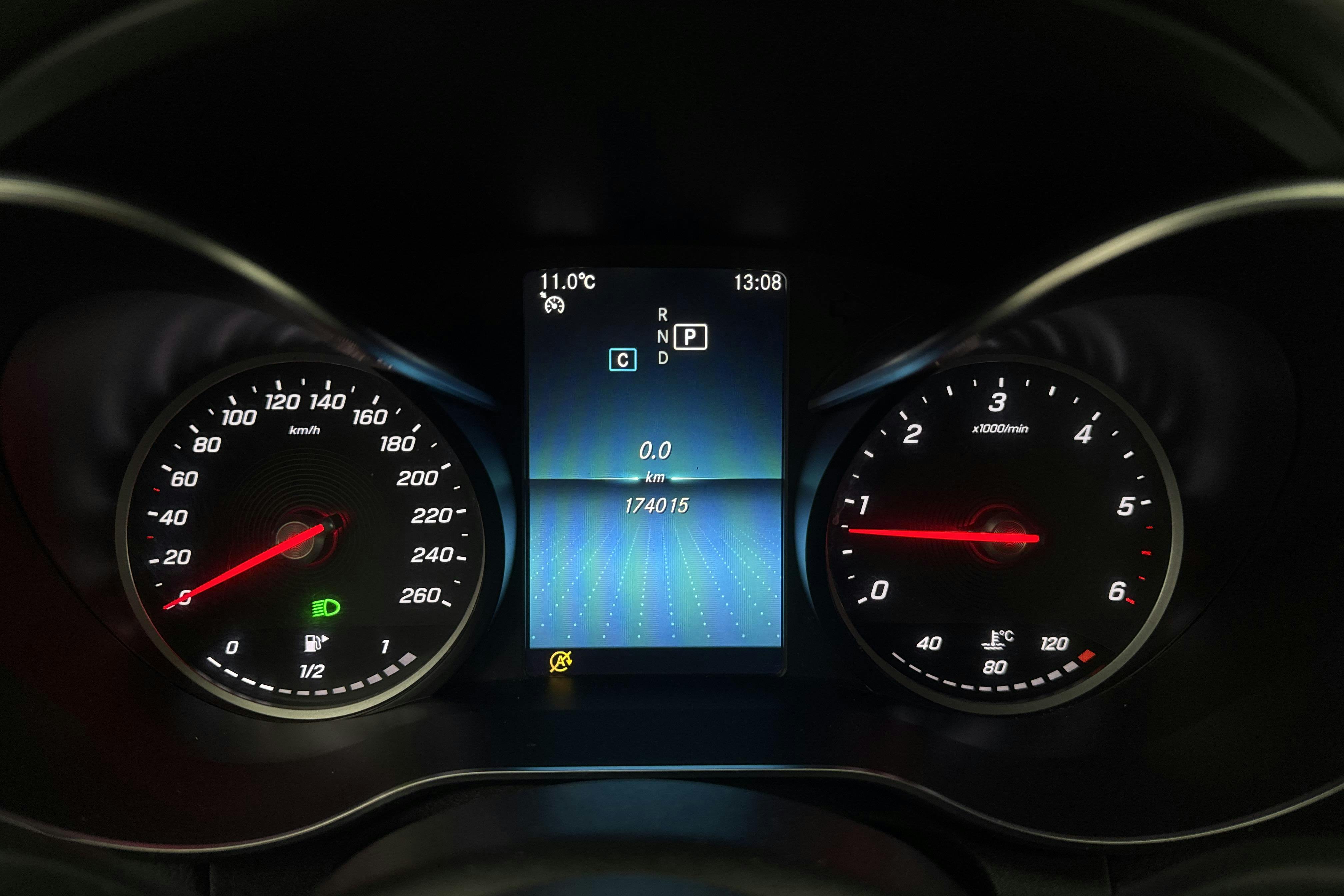 Mercedes C 200 d Kombi S205 (160hk) - 174 020 km - Automaatne - must - 2019