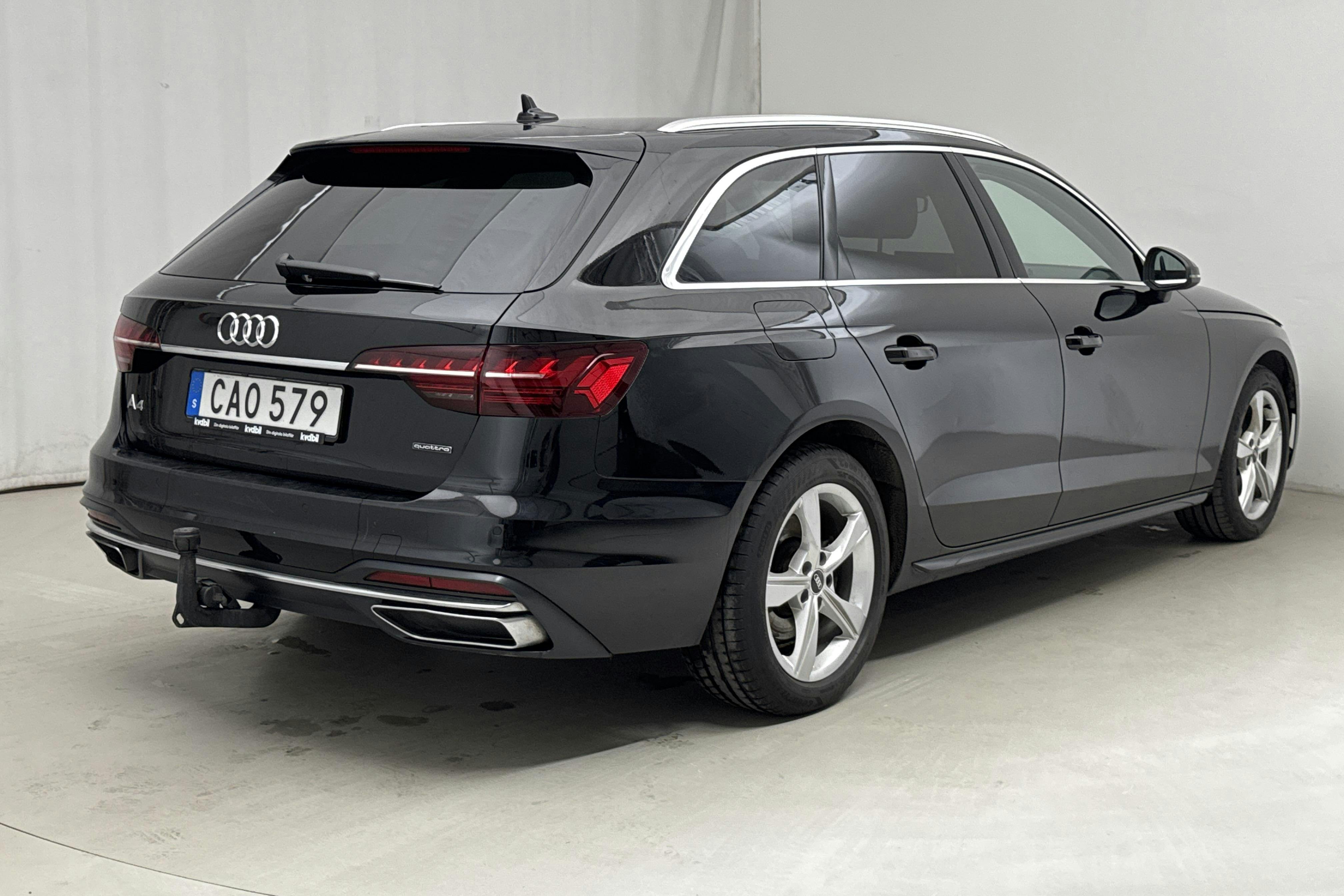 Audi A4 Avant 40 TDI quattro (204hk) - 153 400 km - Automaattinen - musta - 2022