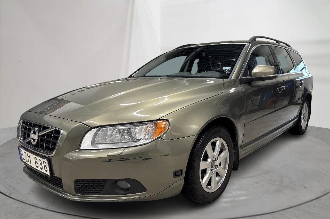 Volvo V70 II T4F (180hk) - 26 021 mil - Automat - grön - 2012