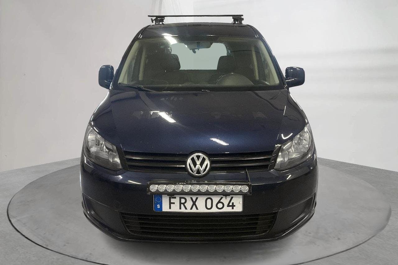 VW Caddy 2.0 TDI Maxi Skåp 4-motion (110hk) - 13 806 mil - Manuell - Dark Blue - 2015
