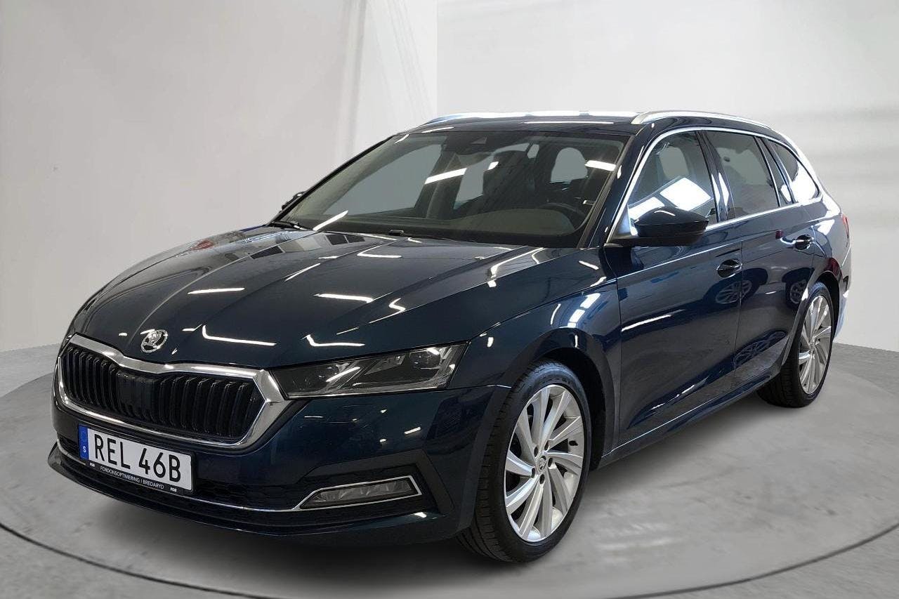 Skoda Octavia 1.5 TSI Combi (150hk) - 98 680 km - Manual - blue - 2020