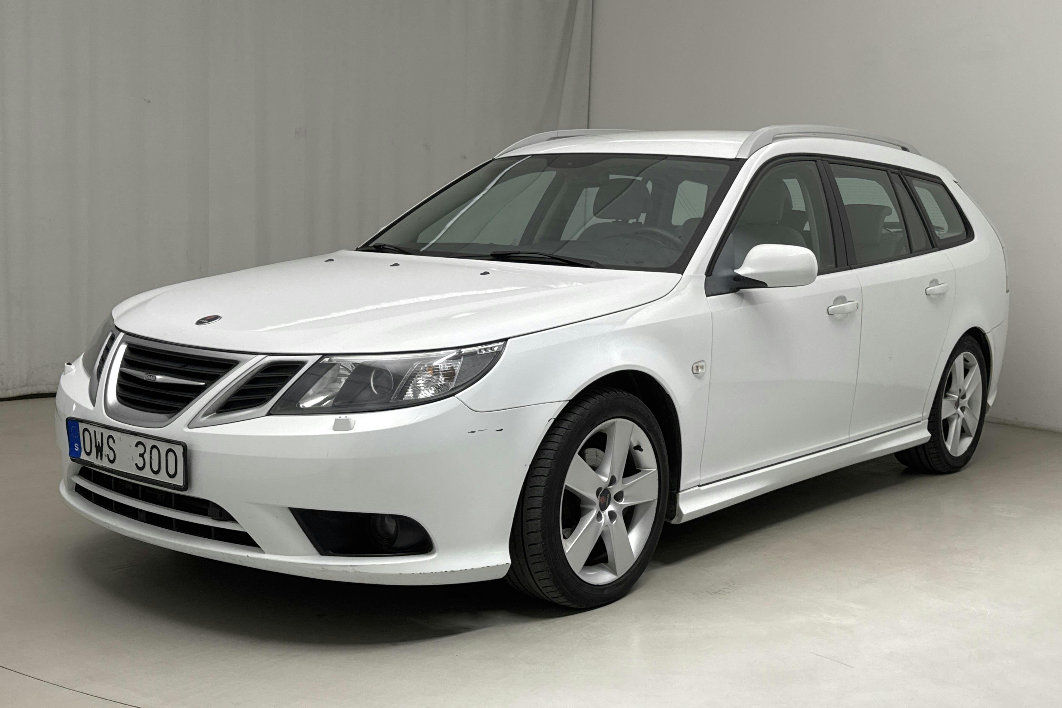 Saab 9-3 1.8t BioPower SportCombi (150hk) - 175 030 km - Automatyczna - biały - 2010