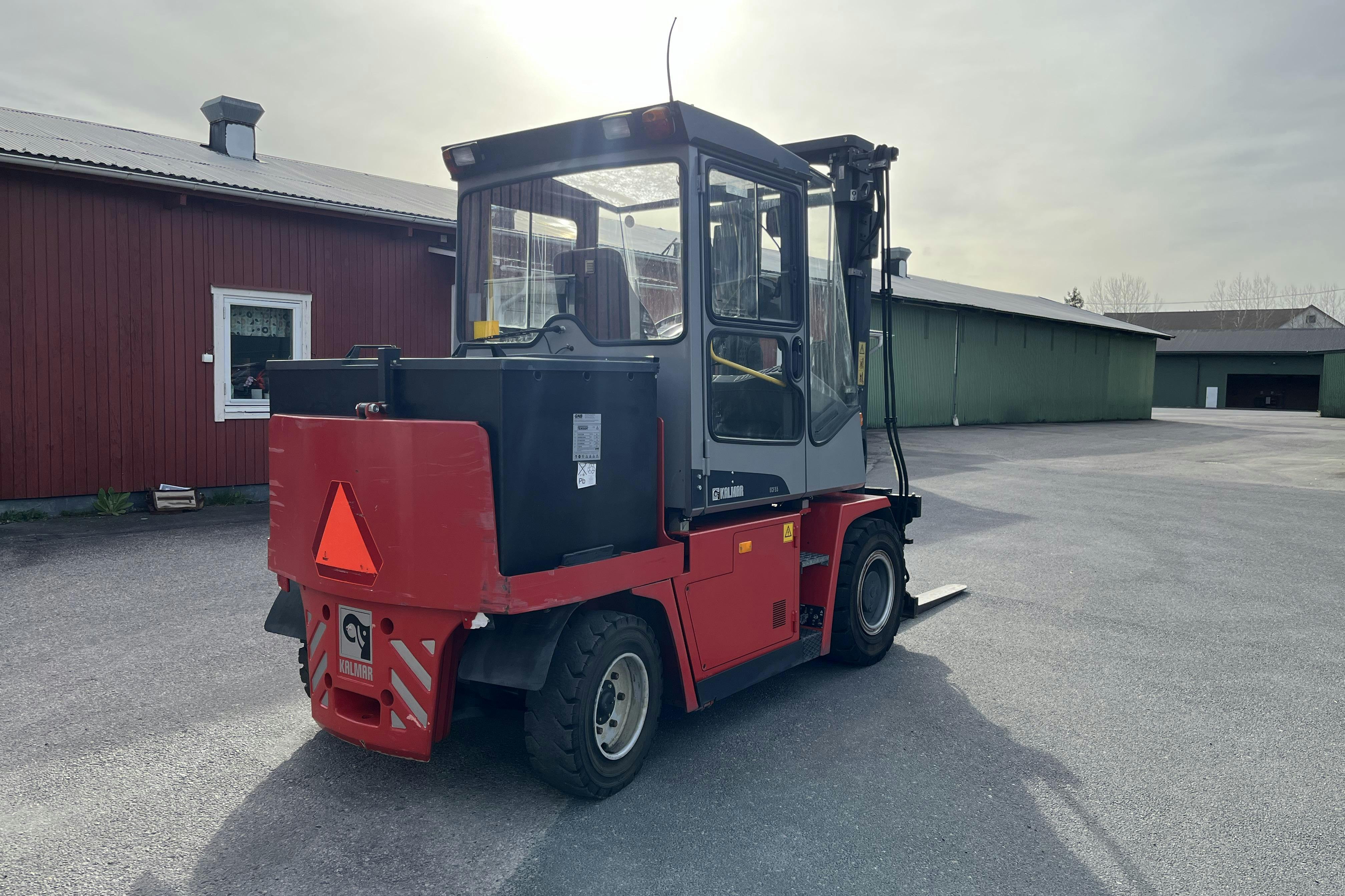 Kalmar ECF 55–6  Eltruck -  - röd - 2012